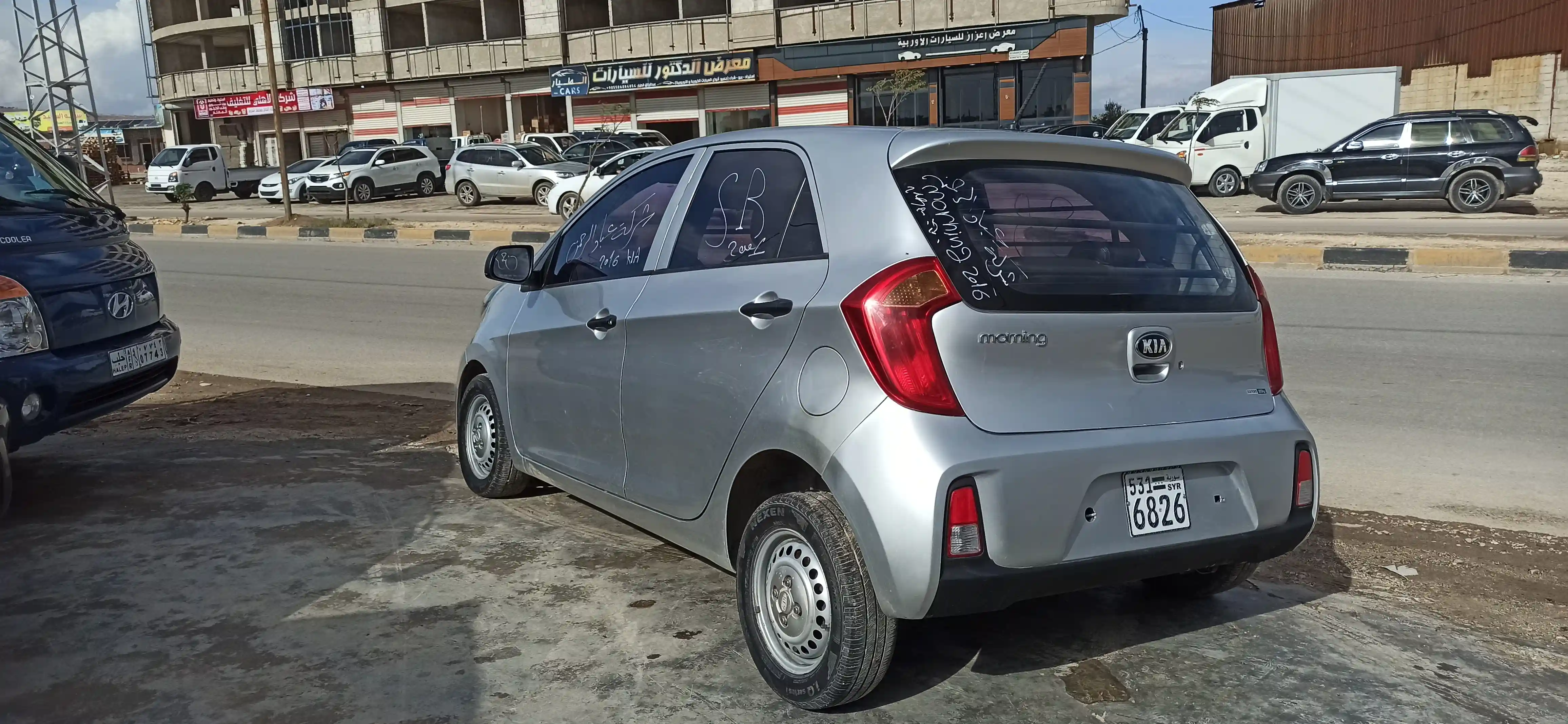 kilometrage car sale kia morning standard sedan used 2016 aleppo bv image