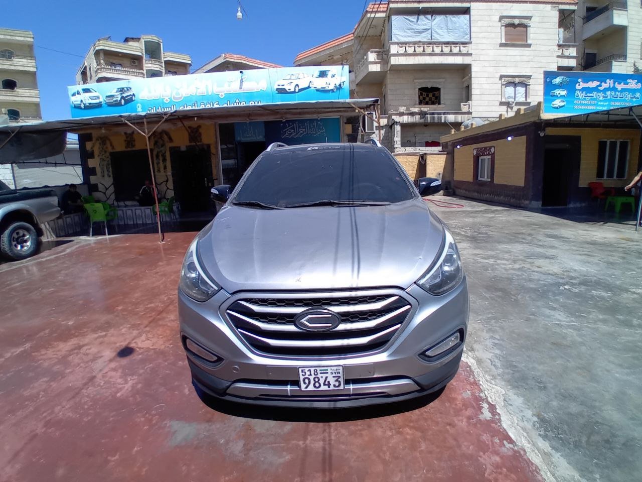 kilometrage car sale hyundai tucson standard suv used 2010 aleppo oi image