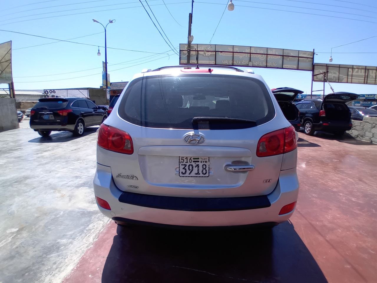kilometrage car sale hyundai santa fe clx suv used 2007 aleppo ti image