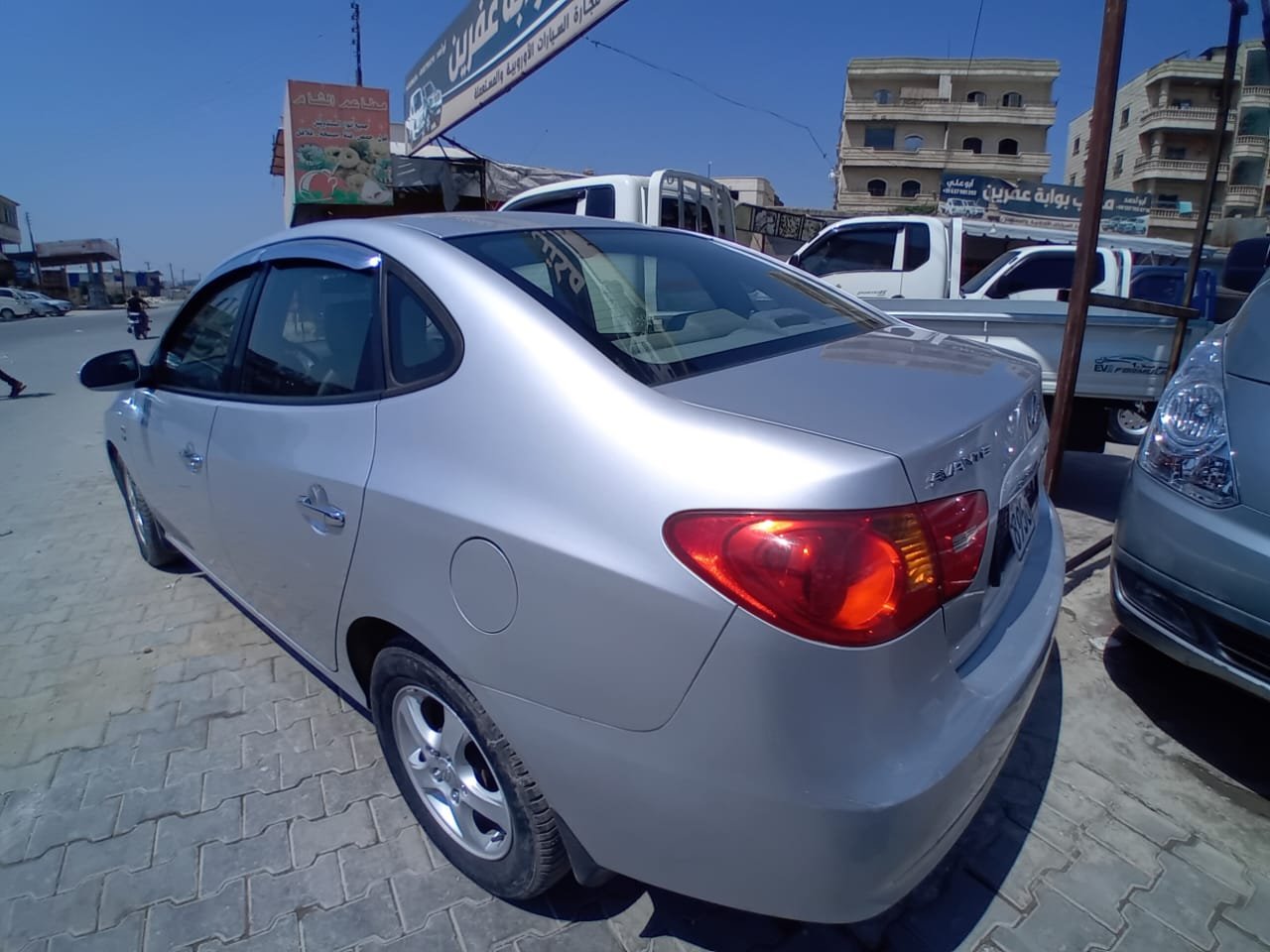kilometrage car sale hyundai avante standard sedan used 2007 aleppo pf image