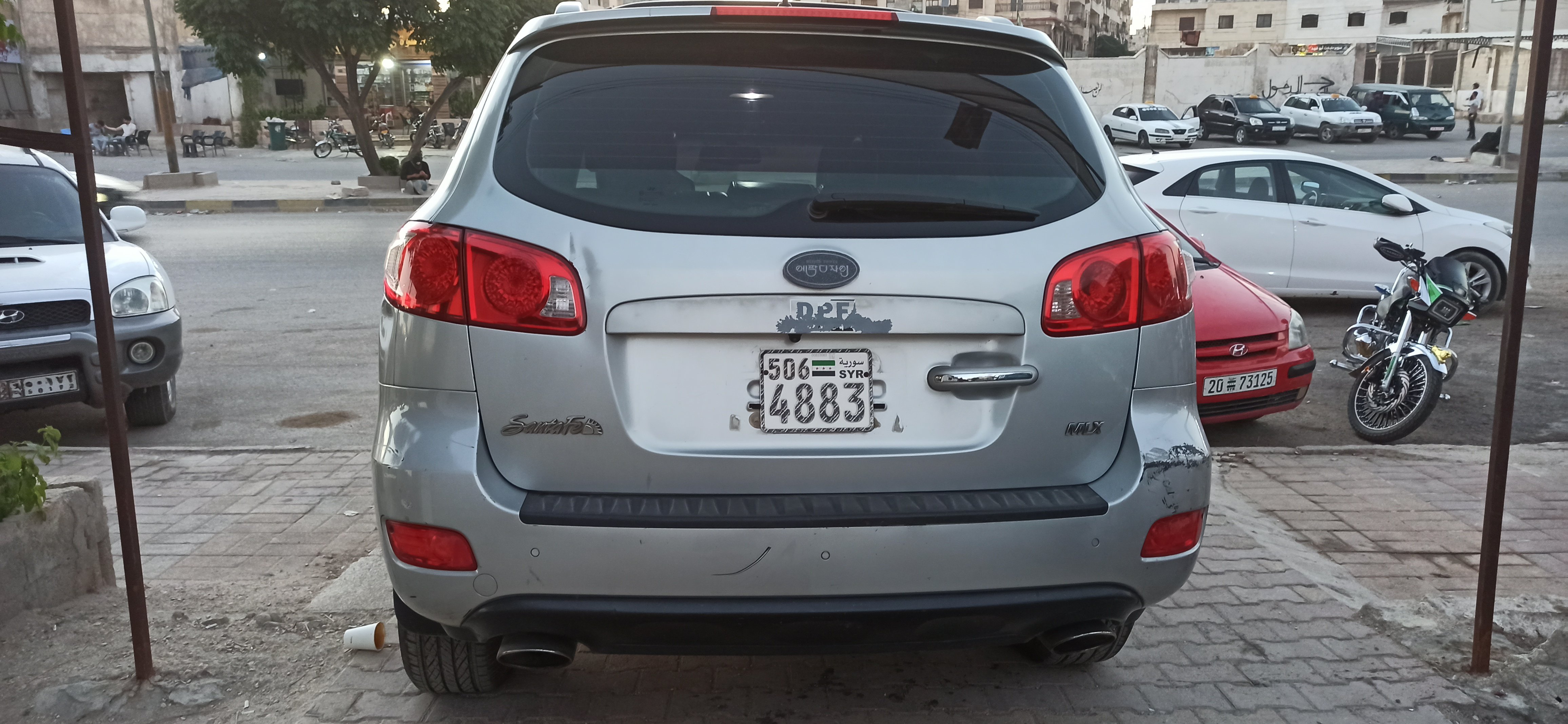 kilometrage car sale hyundai santa fe mlx suv used 2007 aleppo wx image