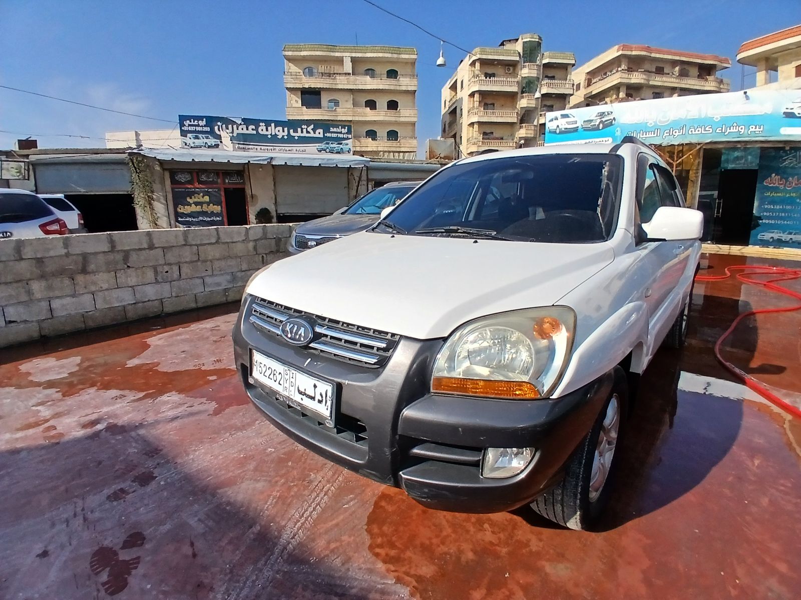 kilometrage car sale kia sportage tlx suv used 2005 aleppo wf card image