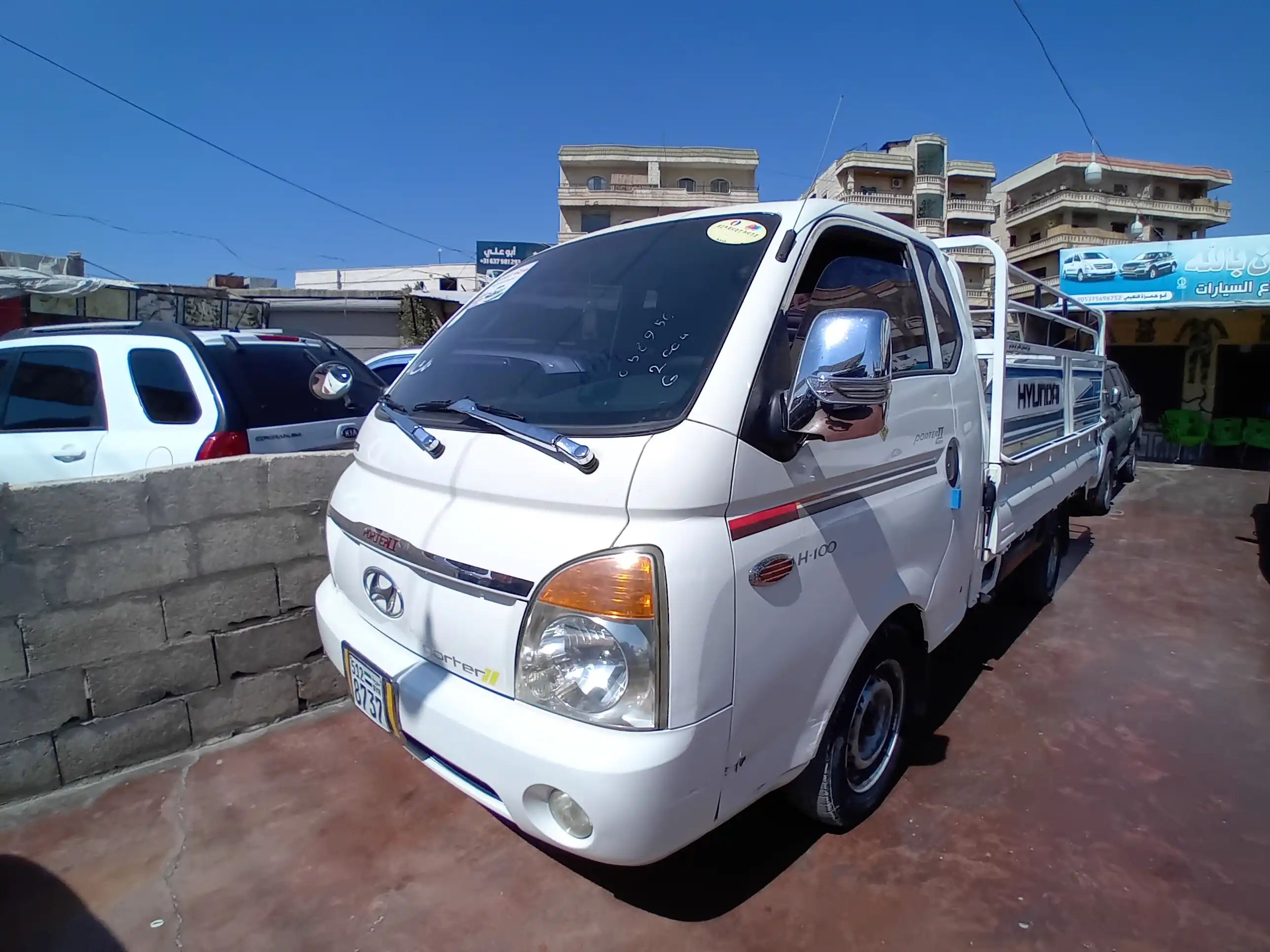 kilometrage car sale hyundai porter 2 crdi cargo truck used 2004 aleppo of image