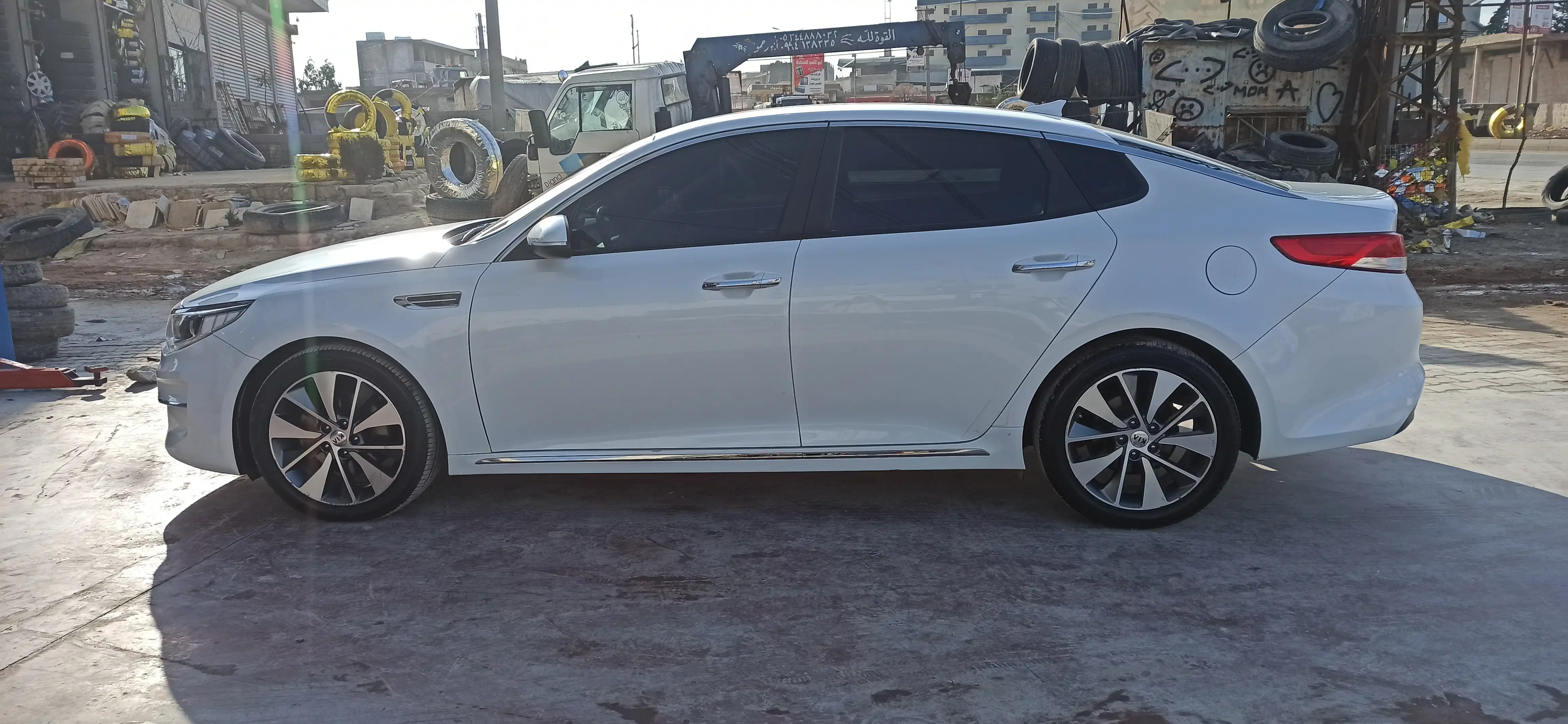 kilometrage car sale kia k5 standard sedan used 2017 aleppo td image