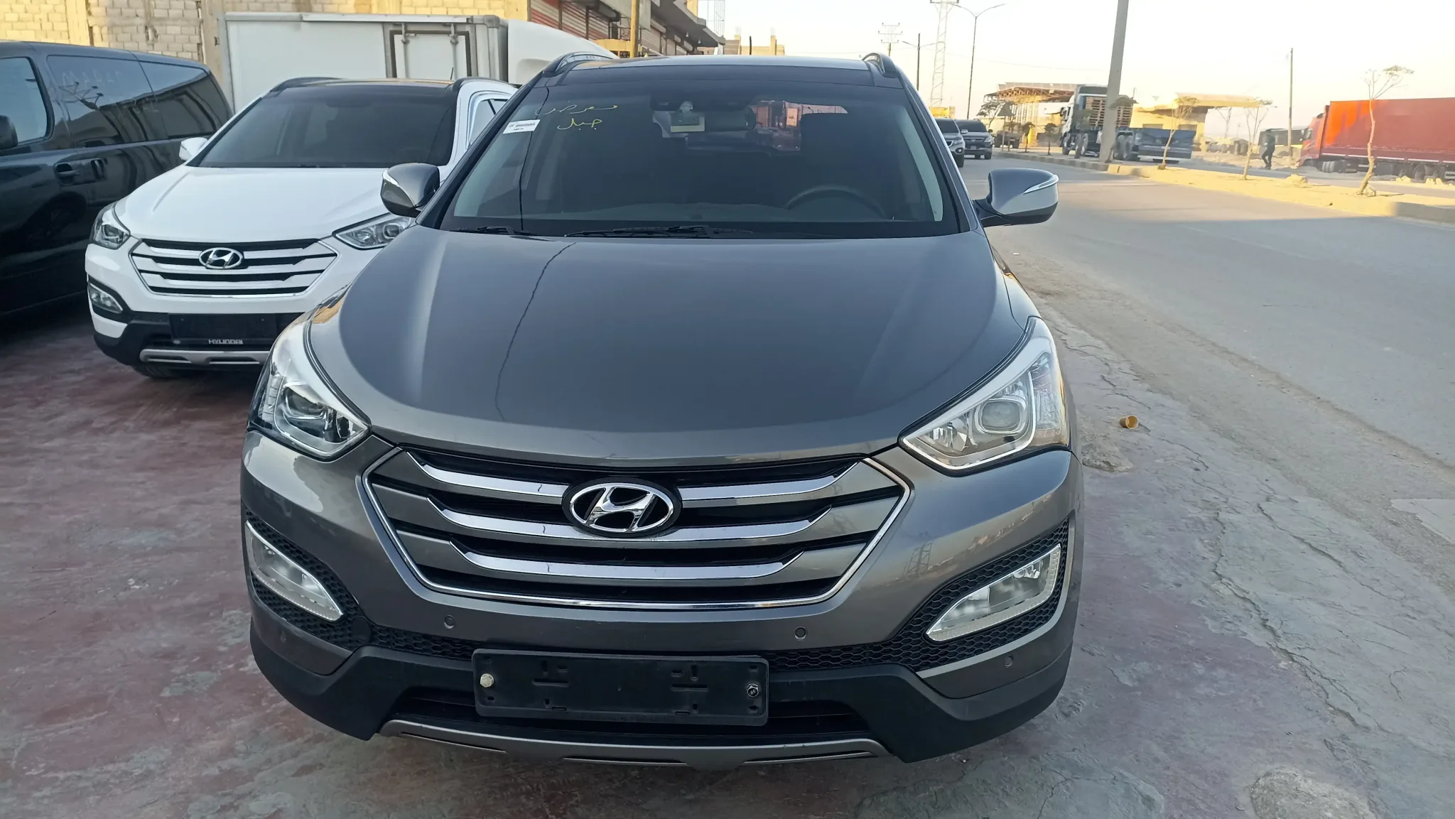 kilometrage car sale hyundai santa fe evgt suv used 2013 aleppo uu image