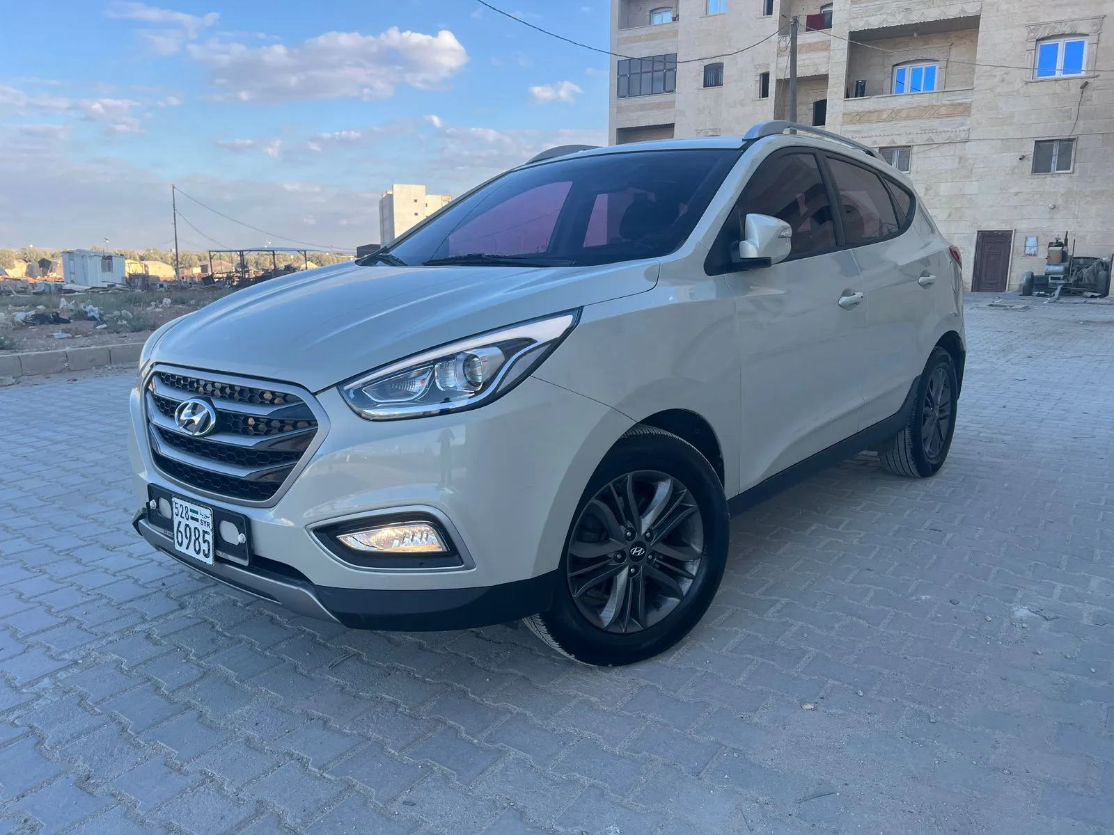 kilometrage car sale hyundai tucson standard suv used 2014 aleppo vc image