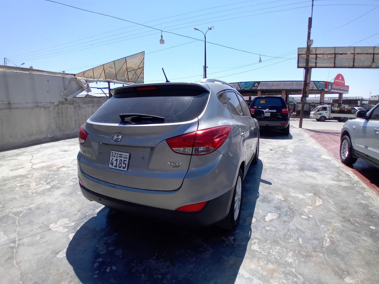 kilometrage car sale hyundai tucson standard suv used 2010 aleppo lb image