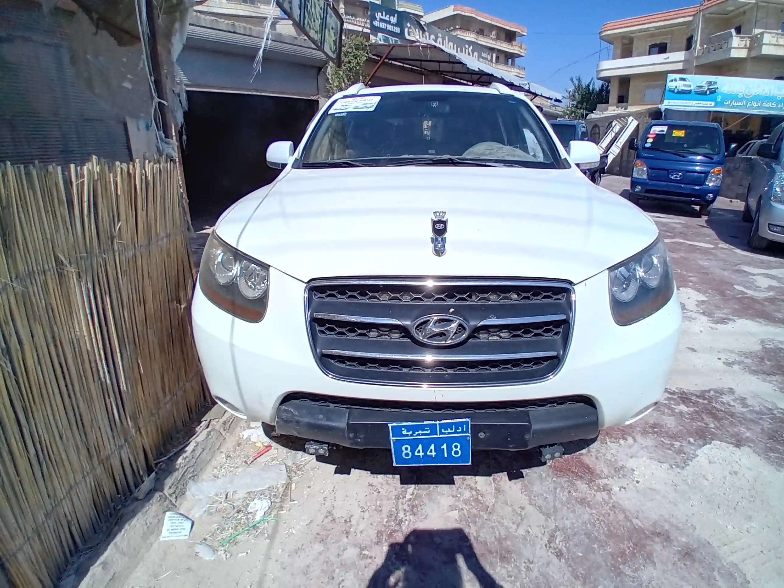 kilometrage car sale hyundai santa fe mlx suv used 2008 aleppo my image
