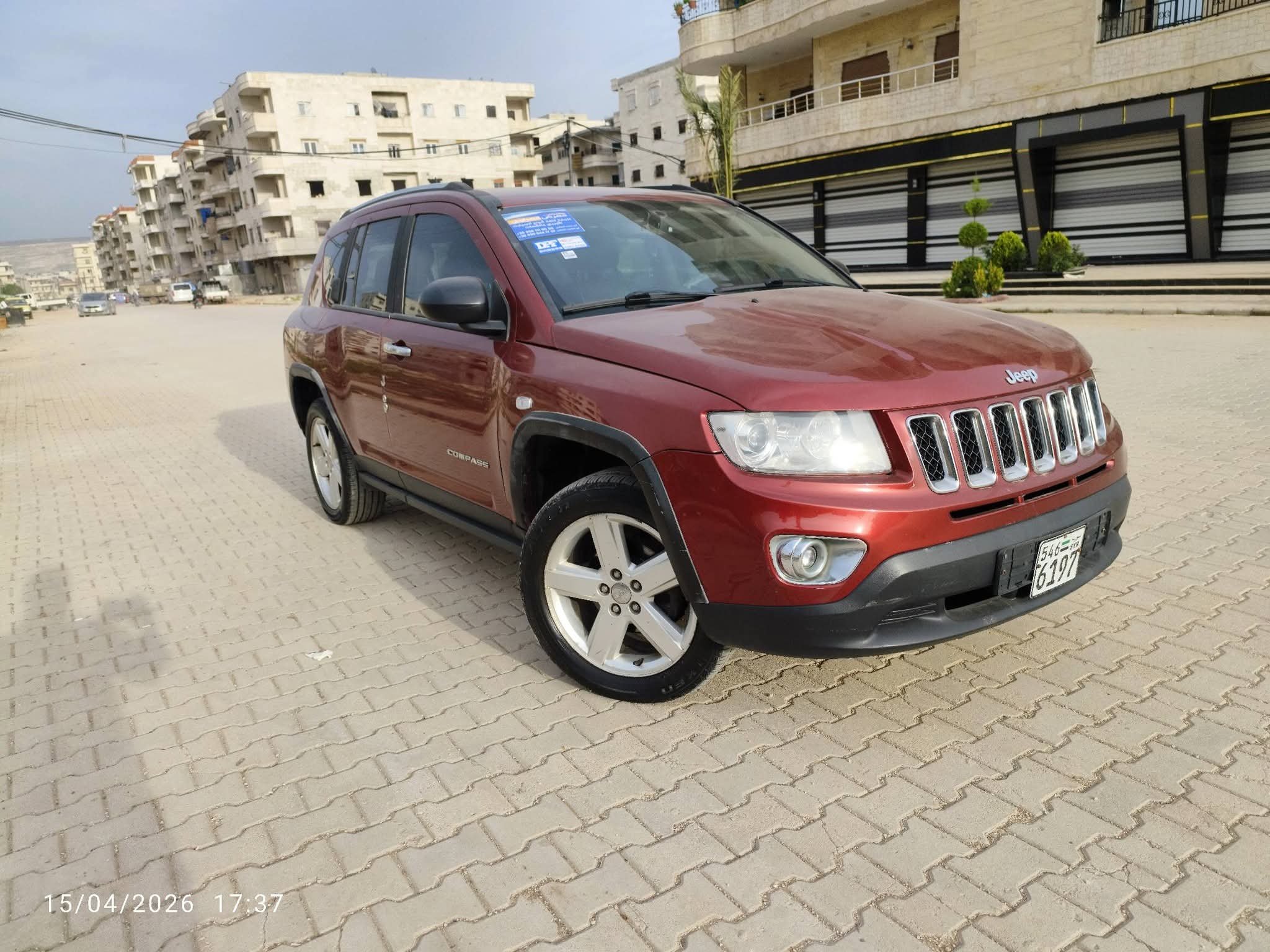 kilometrage car sale jeep compass standard sedan used 2012 aleppo zg image