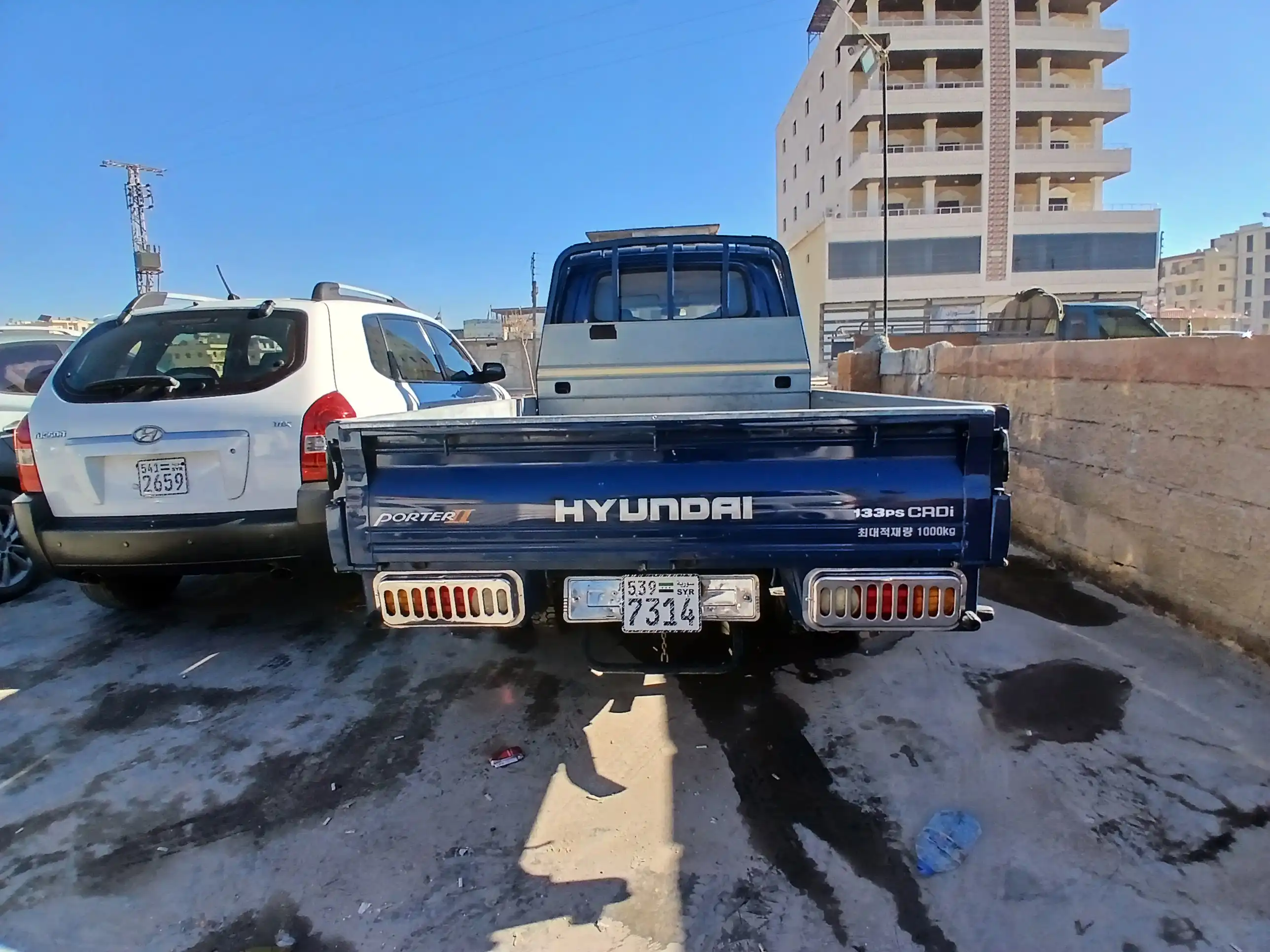 kilometrage car sale hyundai porter ii 2 crdi cargo truck used 2009 aleppo nn image