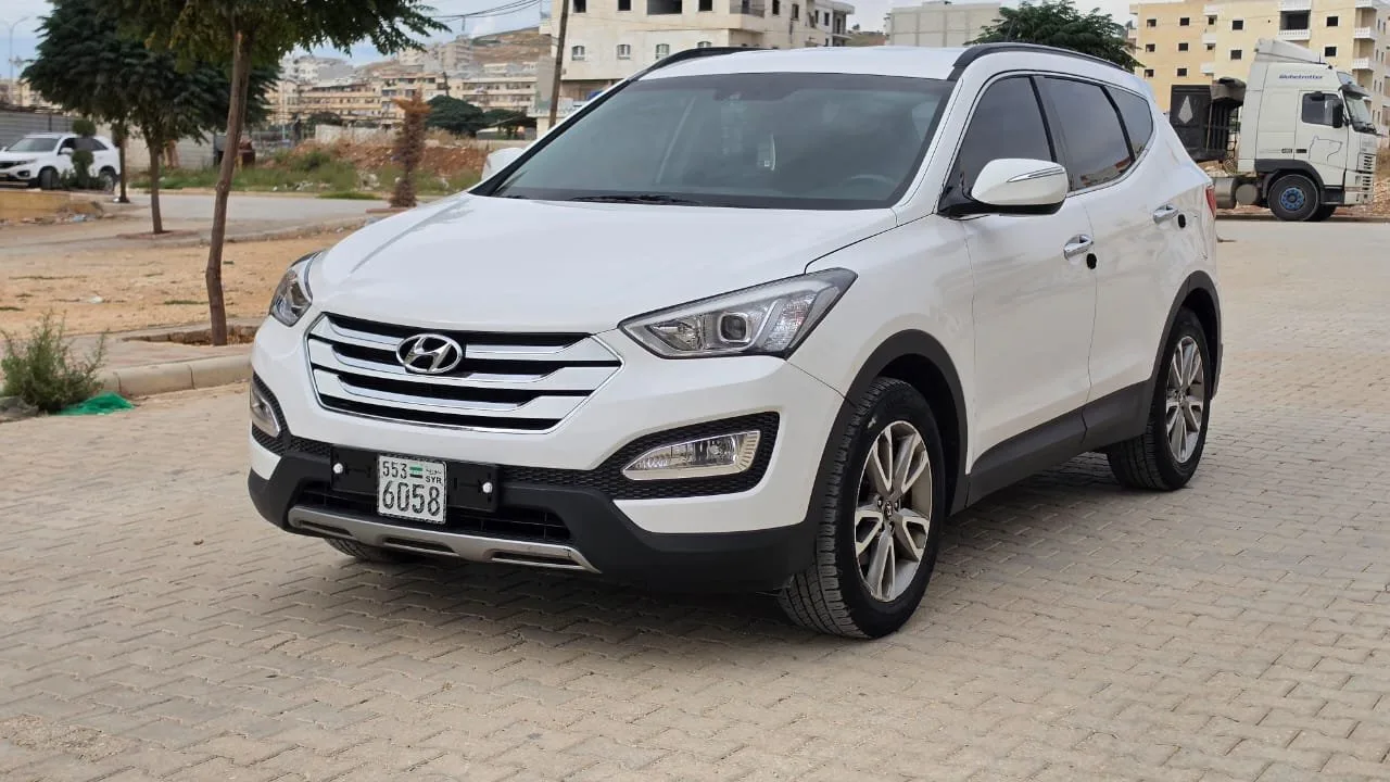 kilometrage car sale hyundai santa fe evgt suv used 2013 aleppo ht2 card image