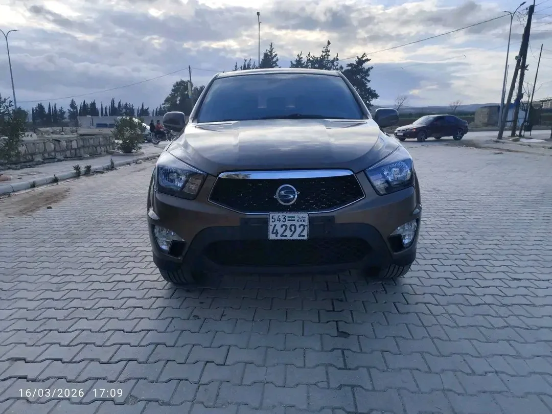 kilometrage car sale ssangyong kgm actyon limited pickup used 2014 aleppo fj image