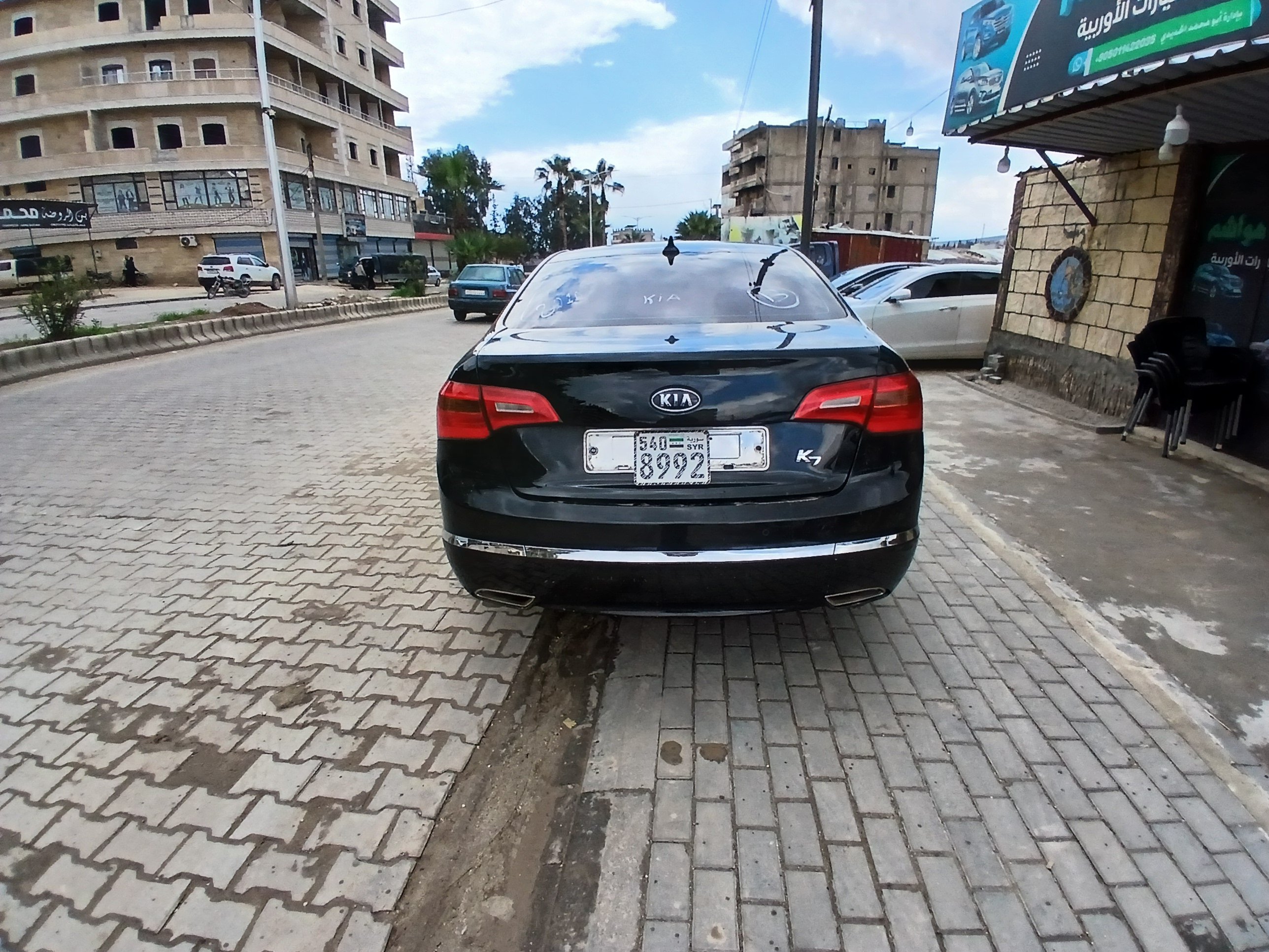 kilometrage car sale kia k7 standard sedan used 2010 aleppo iv image