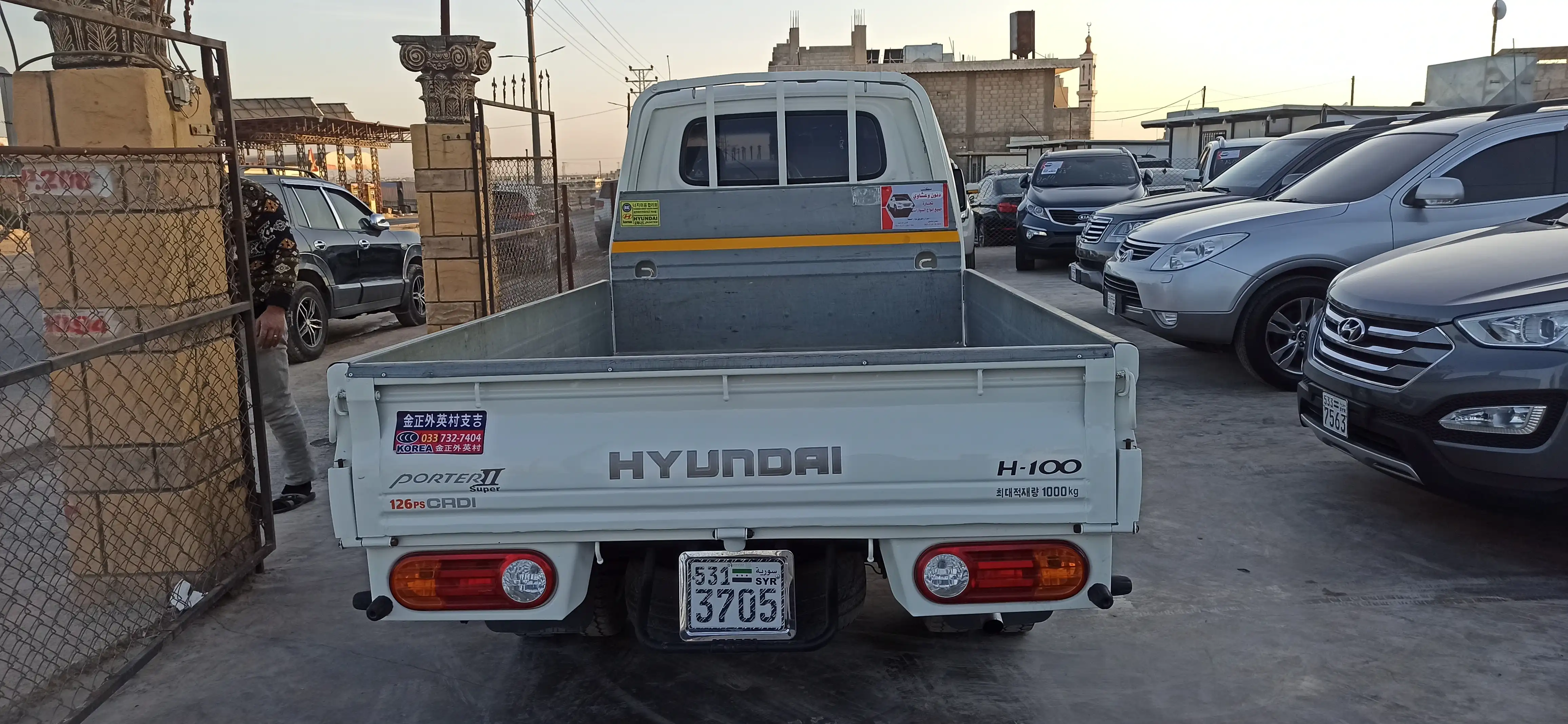 kilometrage car sale hyundai porter ii 2 crdi cargo truck used 2009 aleppo ul image
