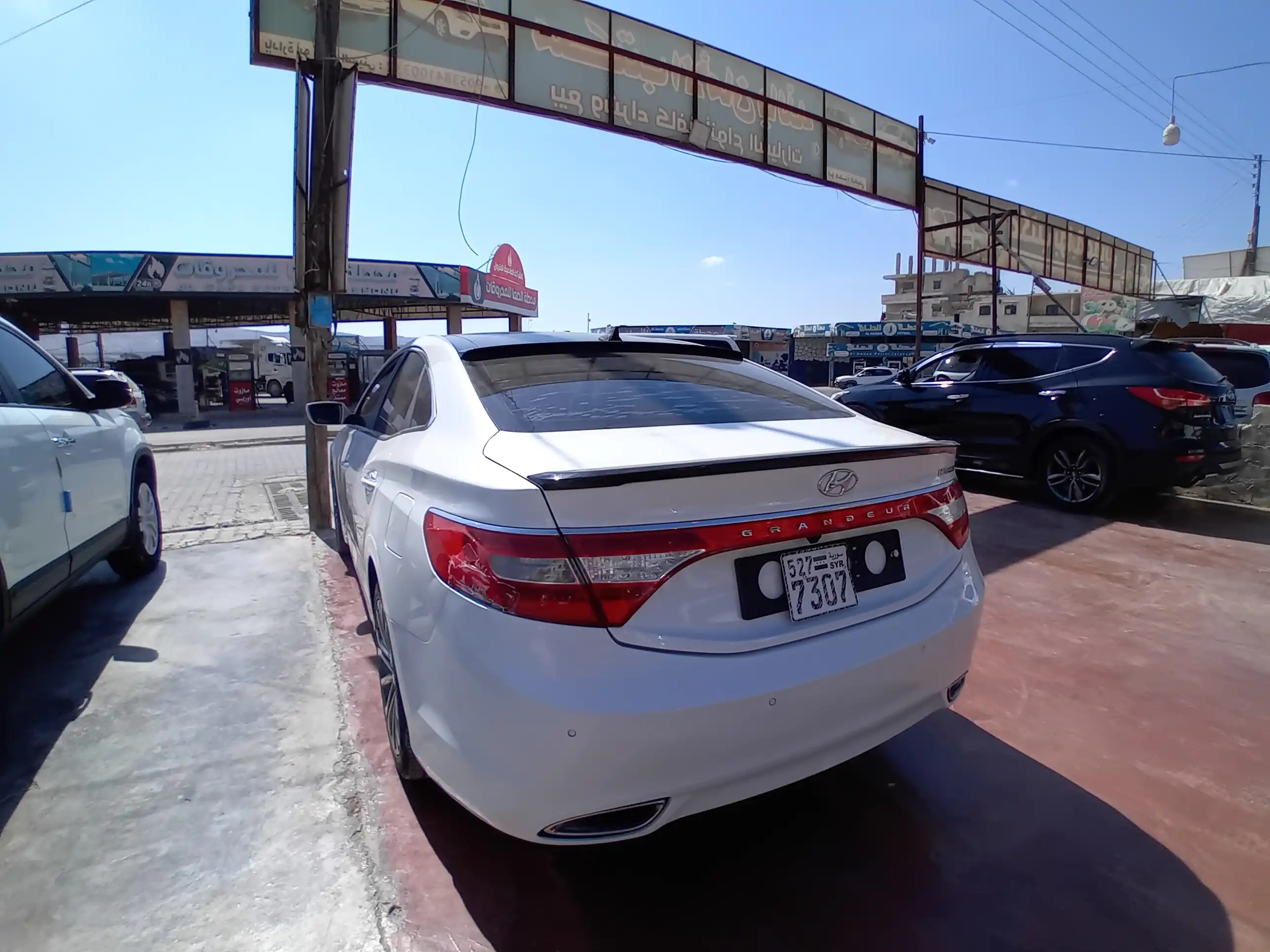 kilometrage car sale hyundai grandeur hg 220 sedan used 2012 aleppo sp image
