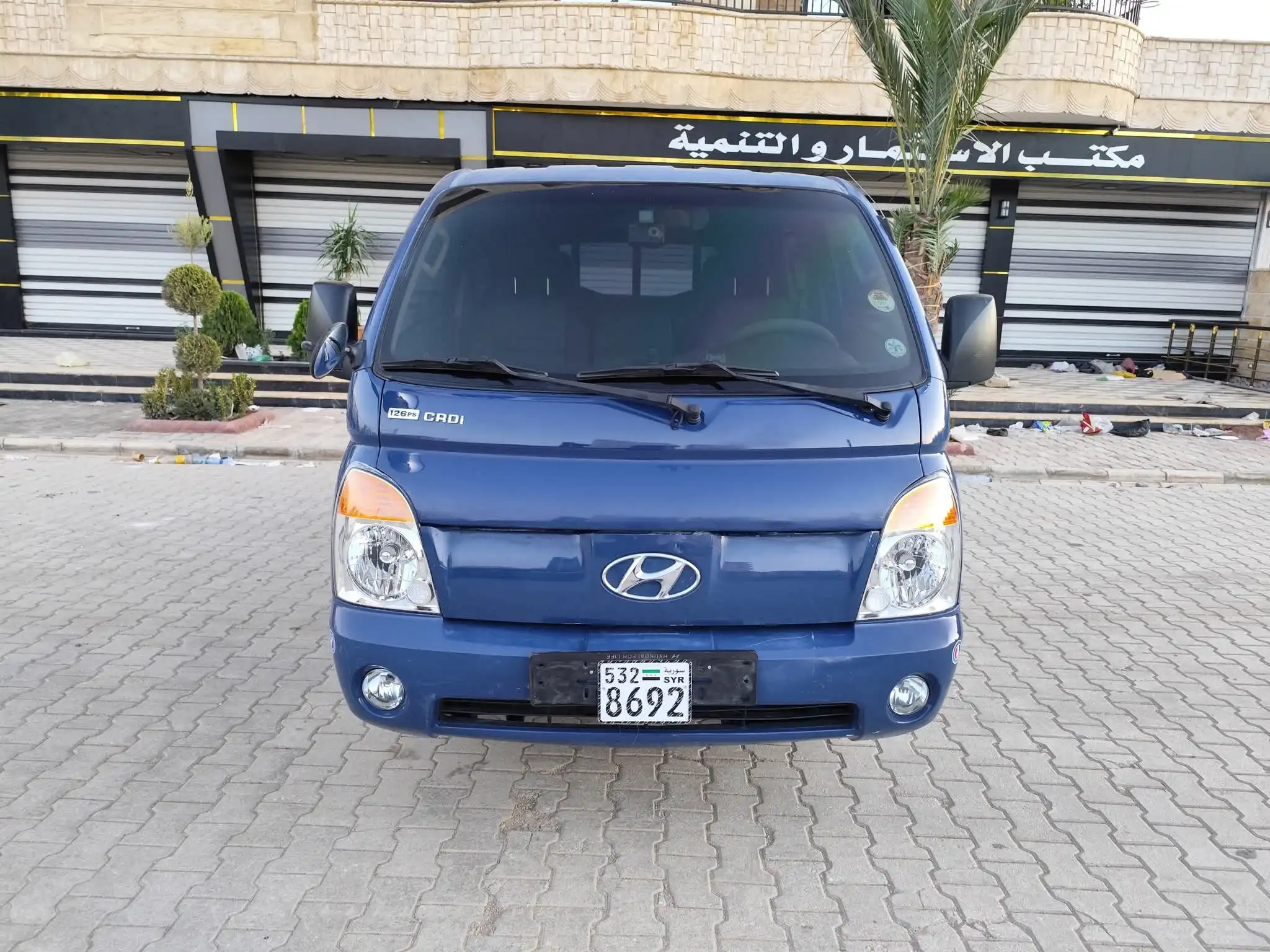 kilometrage car sale hyundai porter 2 crdi cargo truck used 2009 aleppo jr image