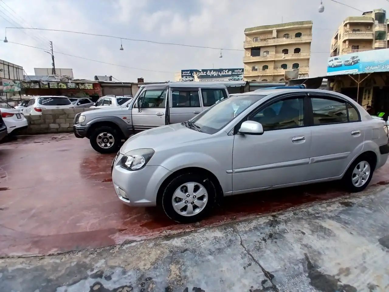 kilometrage car sale kia rio s sedan 2011 aleppo vu image