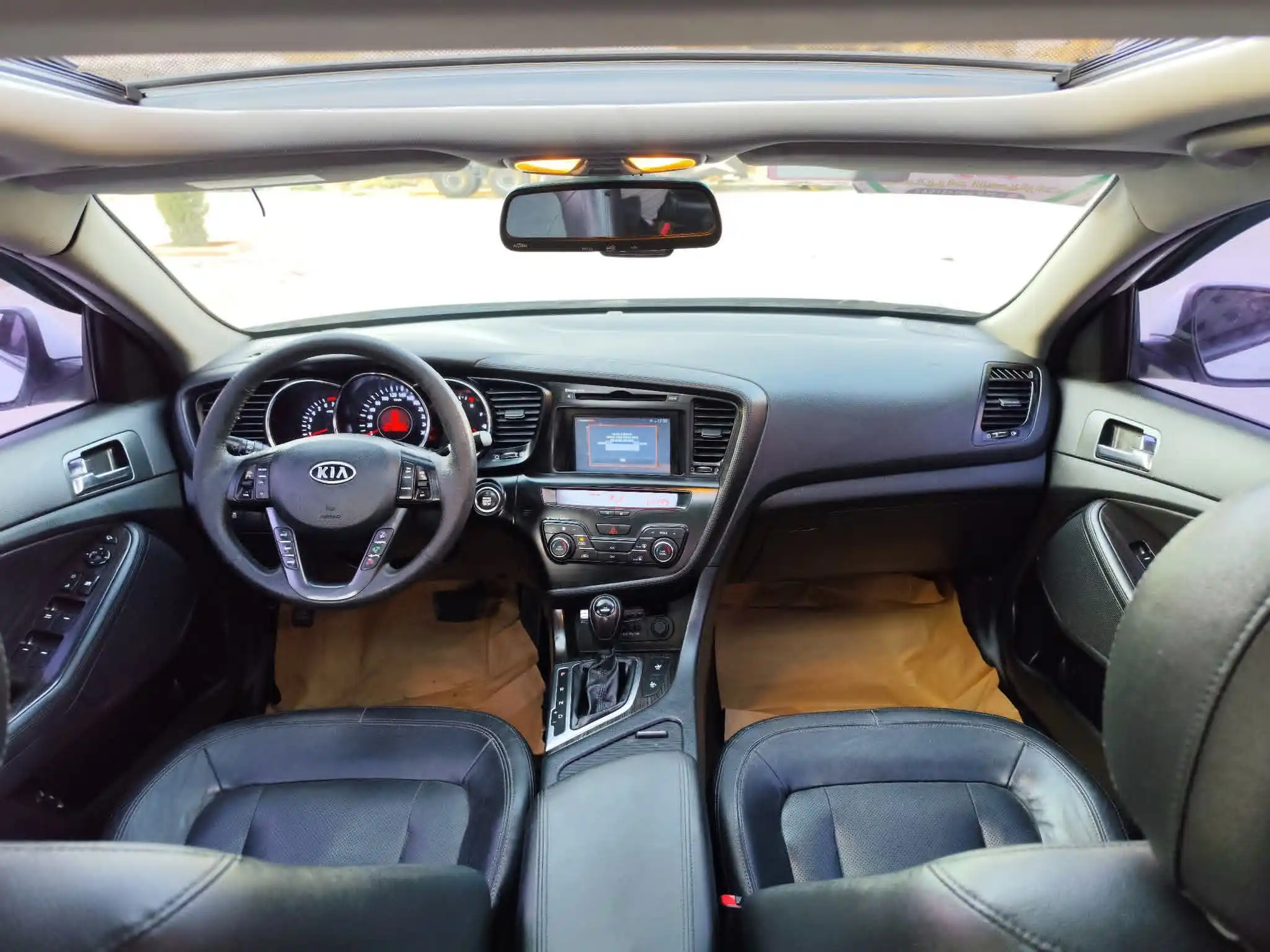 kilometrage car sale kia k5 standard sedan used 2012 aleppo co image