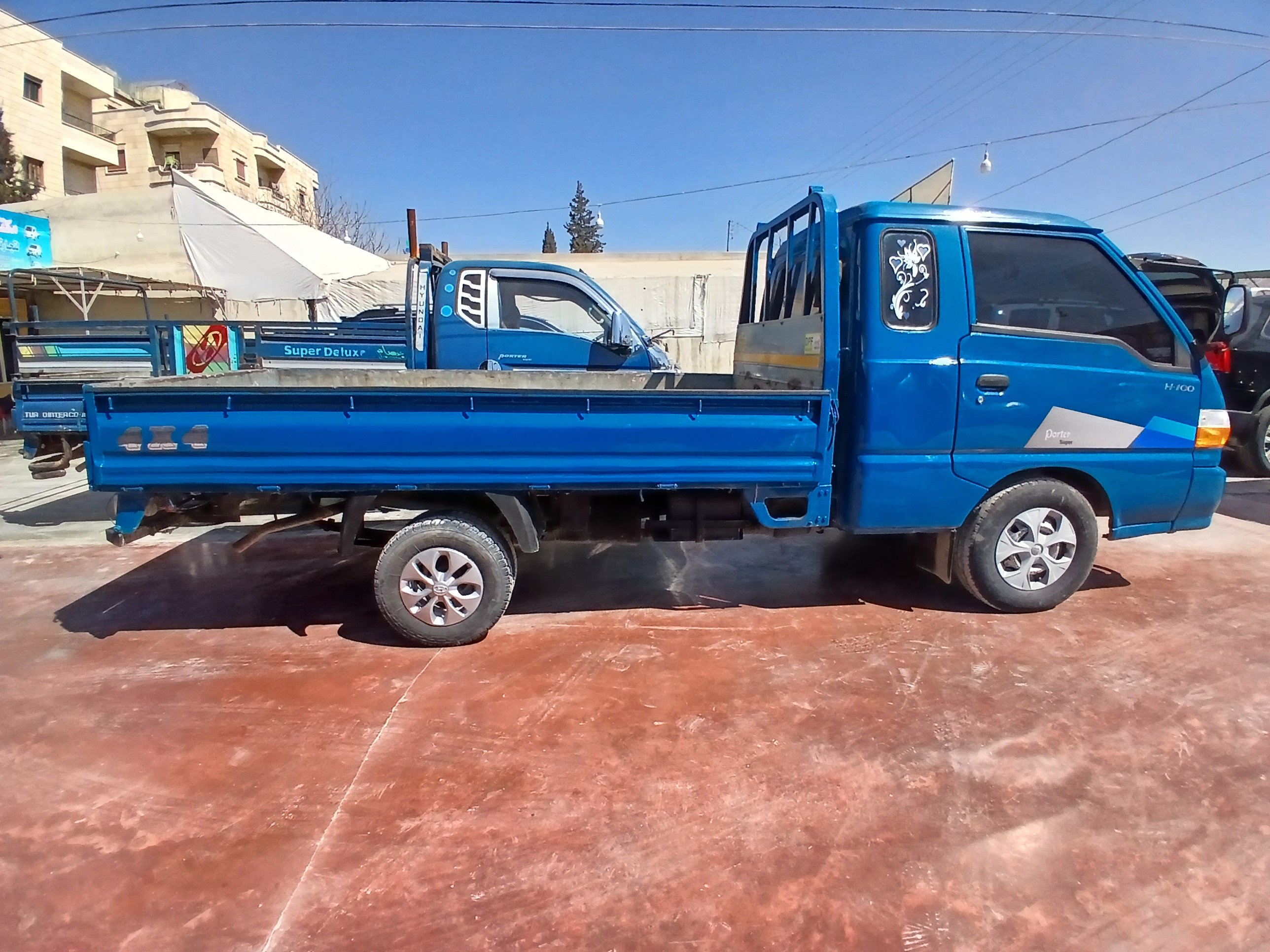 kilometrage car sale hyundai porter ii 2 crdi cargo truck used 1998 aleppo xy image