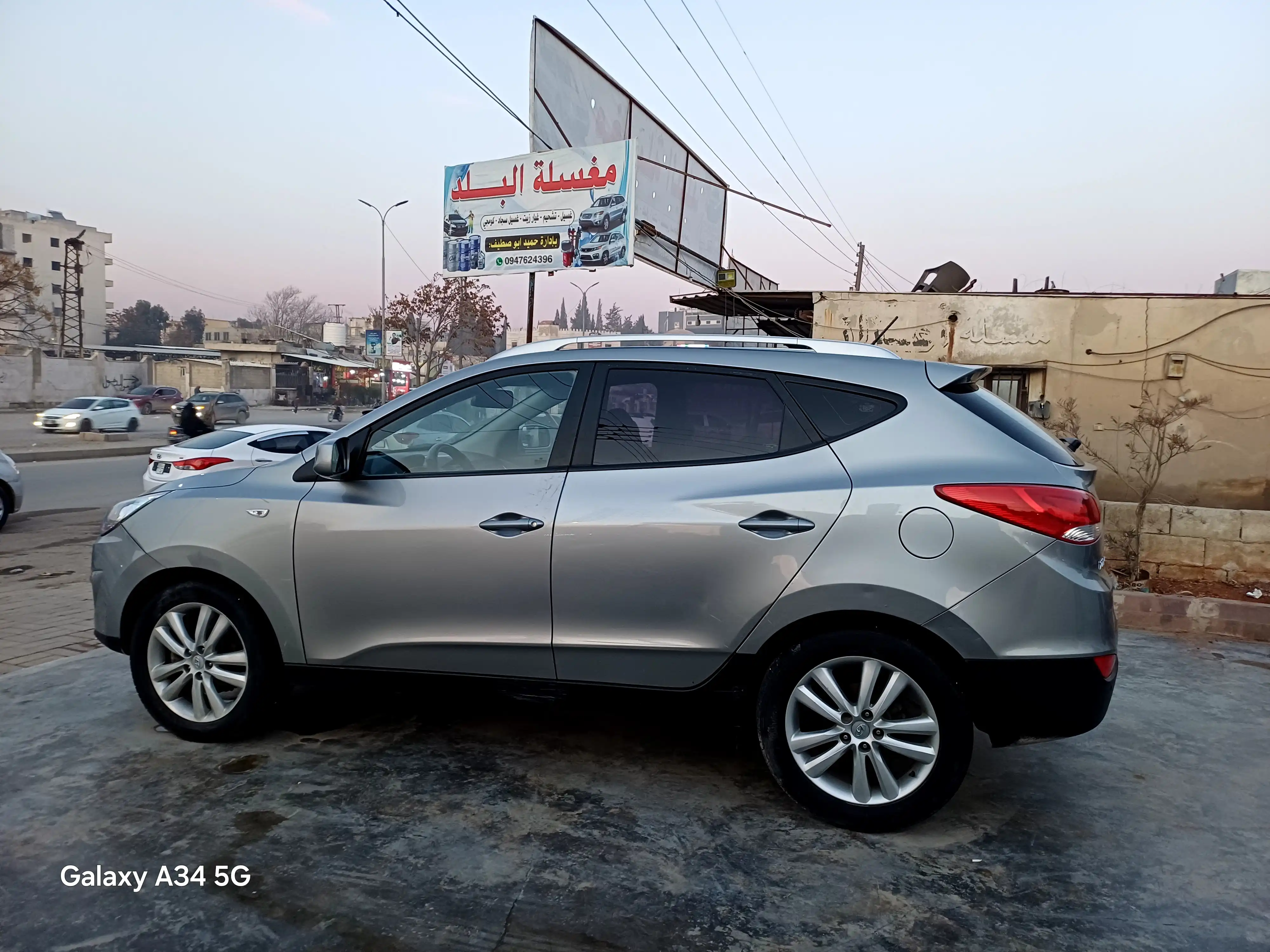 kilometrage car rent hyundai tucson x20 evgt ishnklq used 2012 aleppo ll image
