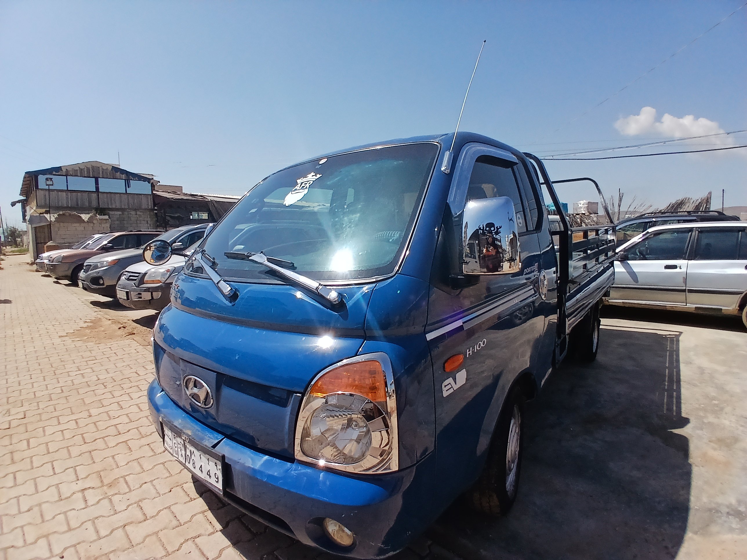 kilometrage car sale hyundai porter ii 2 crdi cargo truck used 2006 aleppo tq image