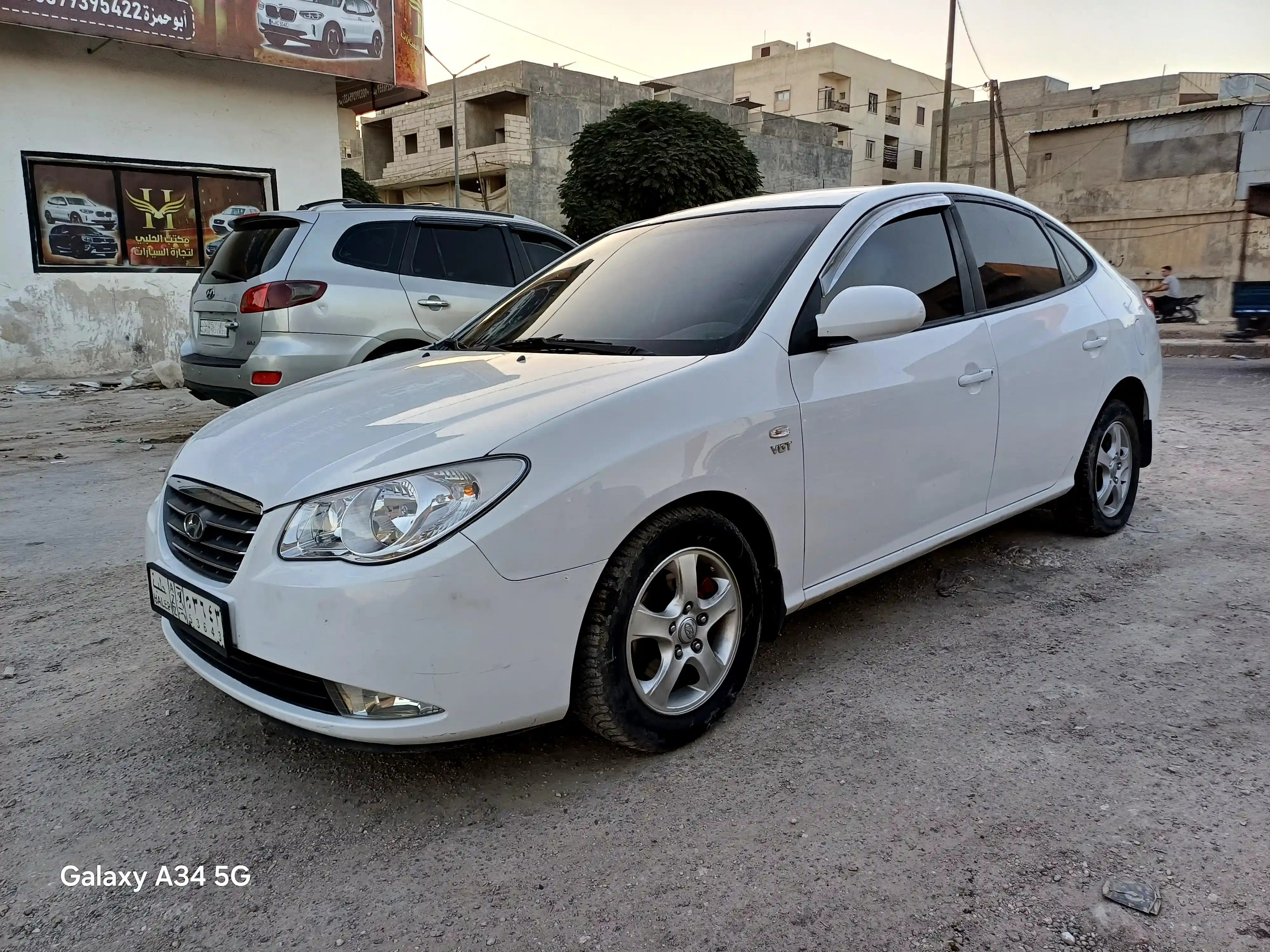 kilometrage car sale hyundai avante e16 sedan used 2009 aleppo uv image