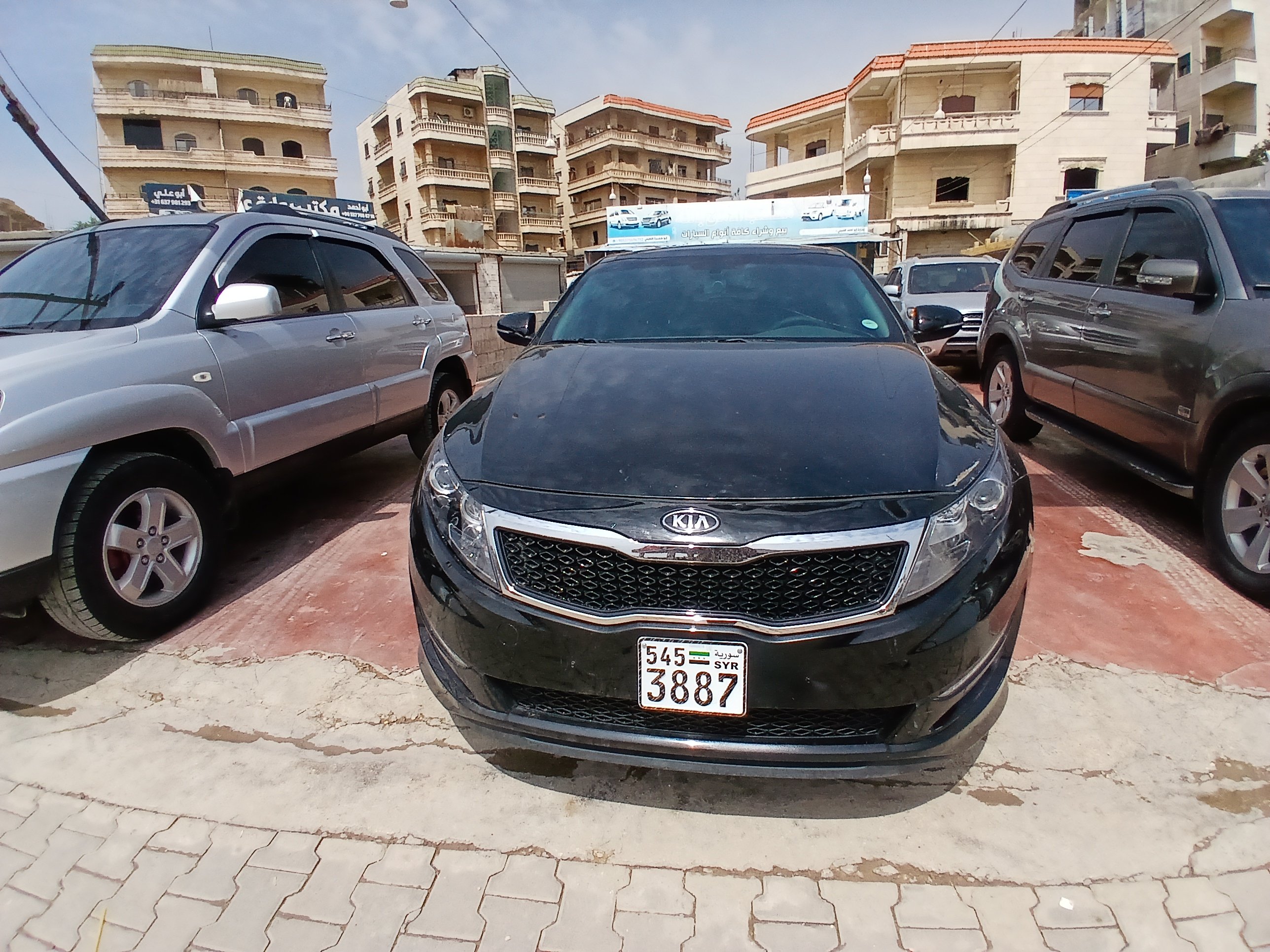 kilometrage car sale kia k5 standard sedan used 2010 aleppo xa image