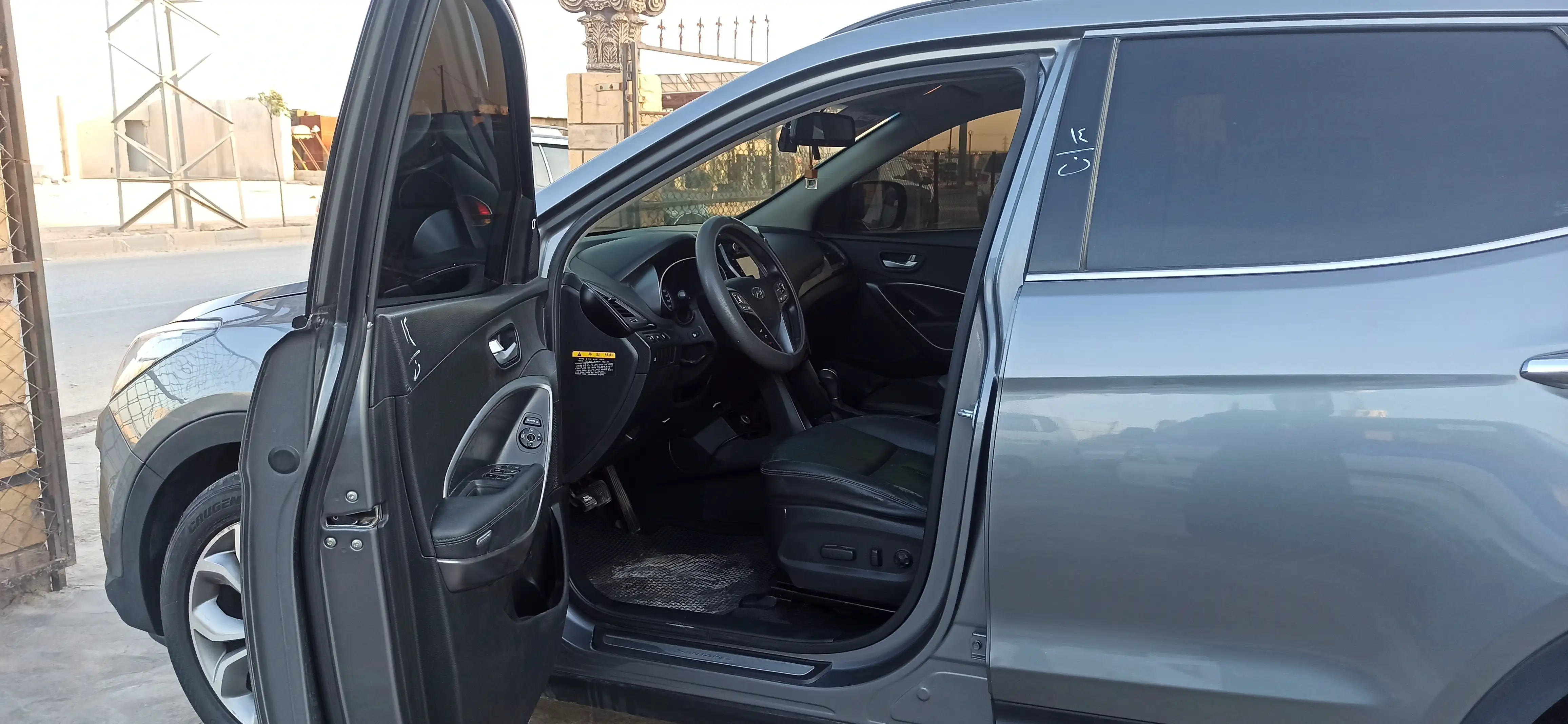 kilometrage car sale hyundai santa fe evgt suv used 2014 aleppo kd image