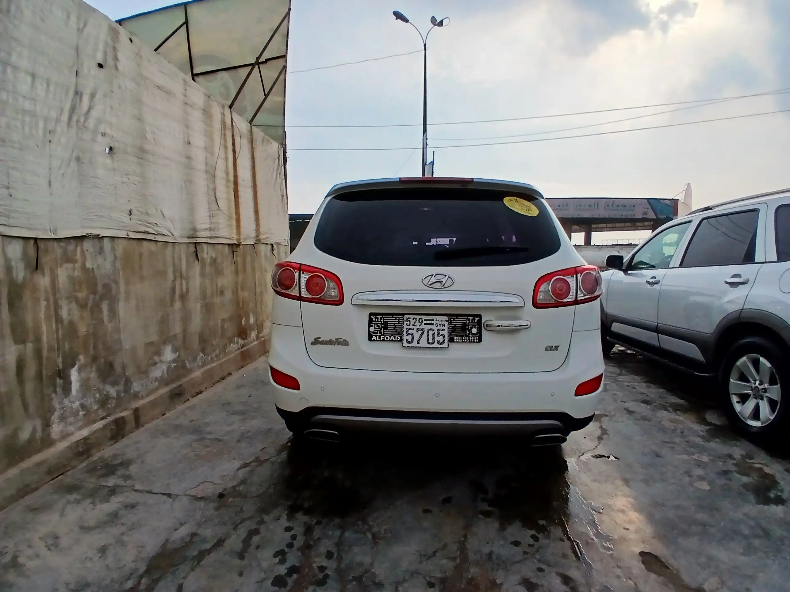 kilometrage car sale hyundai santa fe clx suv used 2012 aleppo ym image