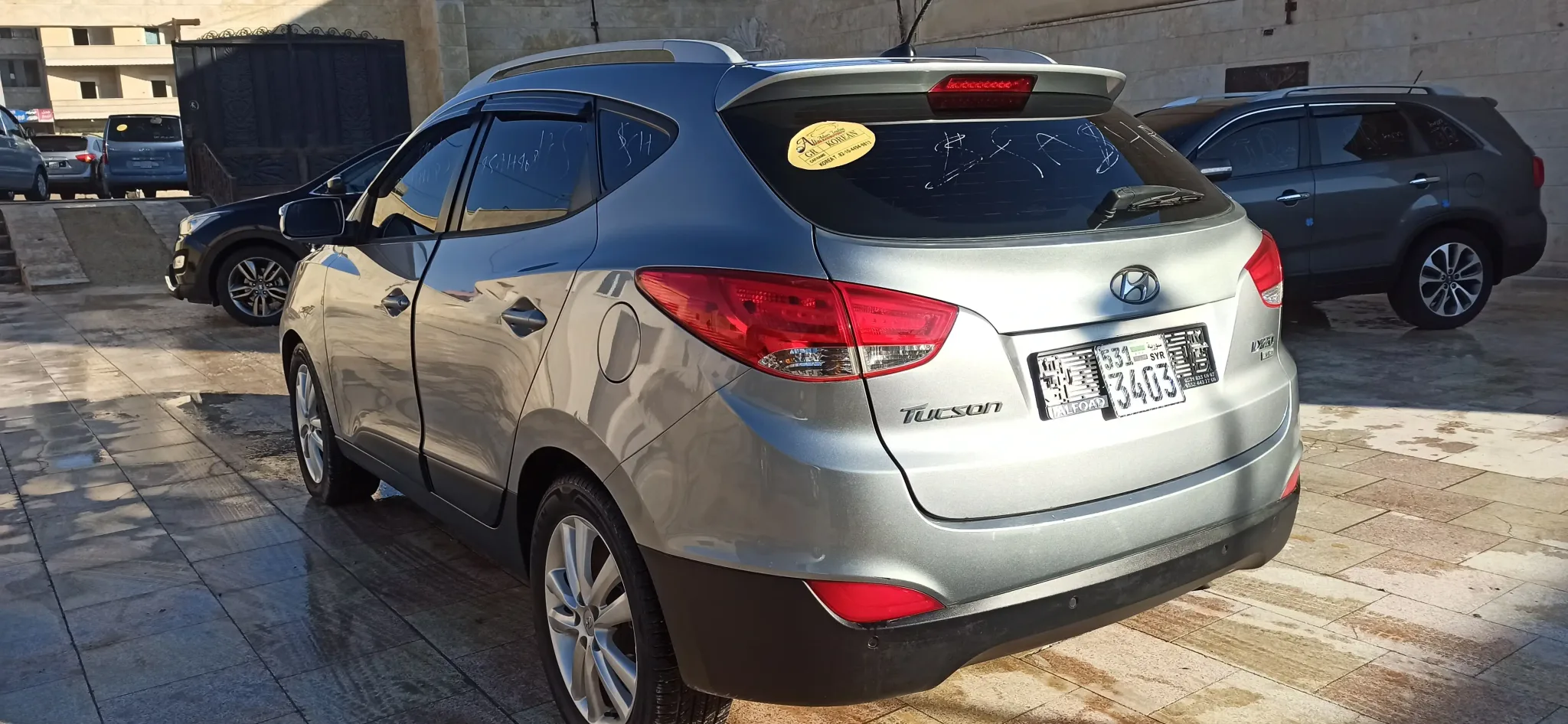 kilometrage car sale hyundai tucson lx20 evgt suv used 2010 aleppo zf image