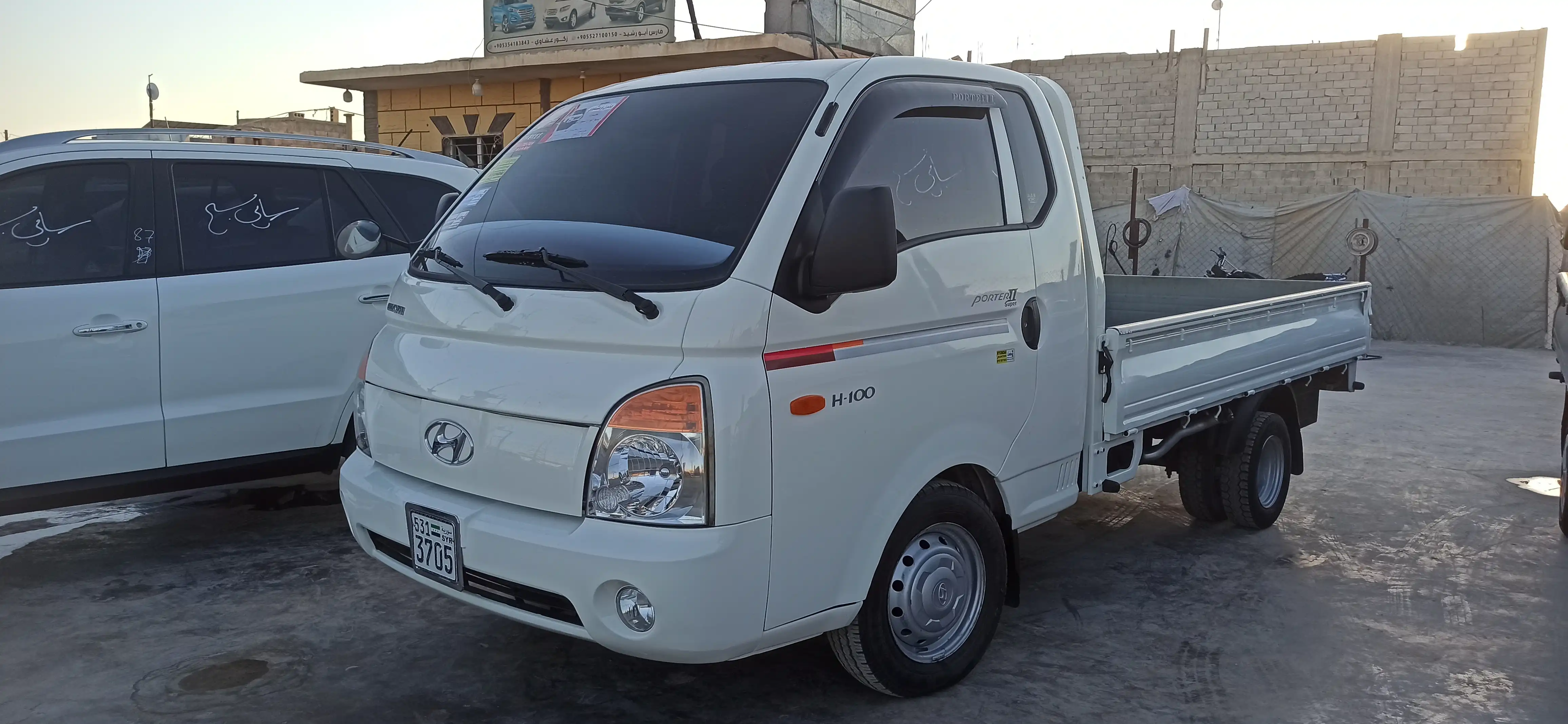 kilometrage car sale hyundai porter 2 crdi cargo truck used 2010 aleppo vh image