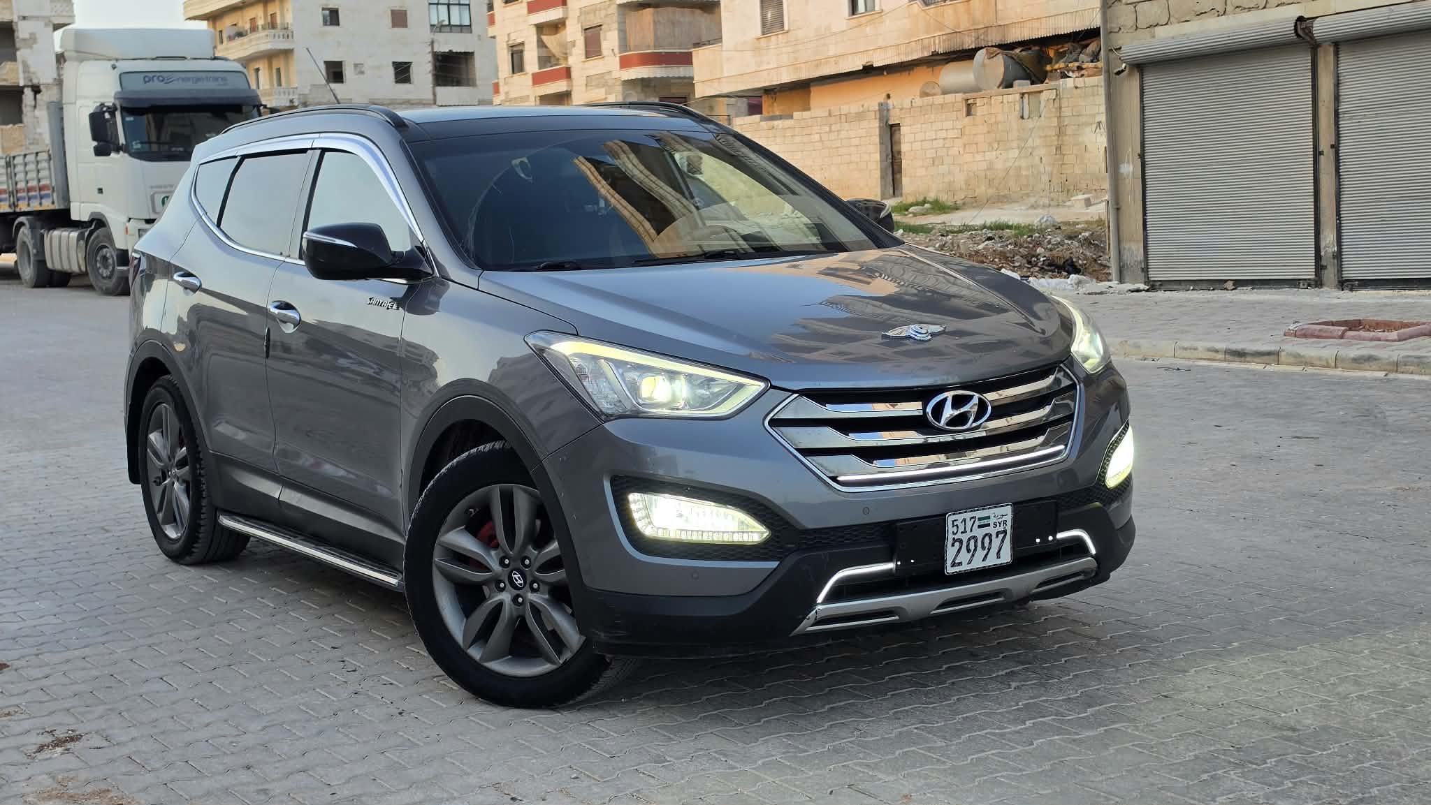 kilometrage car sale hyundai santa fe e vgt suv used 2013 aleppo zv image