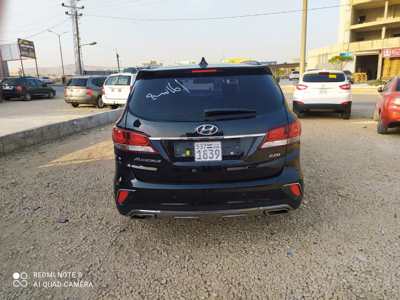 kilometrage car sale hyundai maxcruz evgt cpykdlw used 2017 aleppo dt image