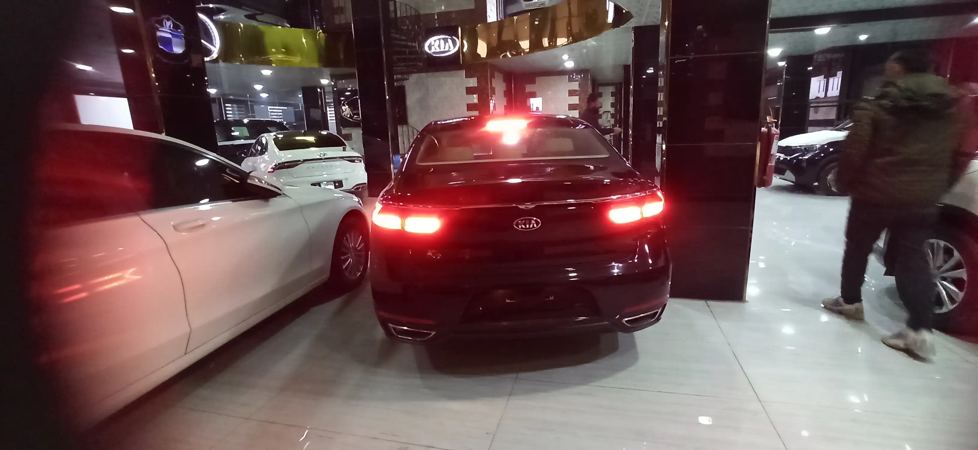 kilometrage car sale kia k7 standard sedan used 2017 aleppo if image