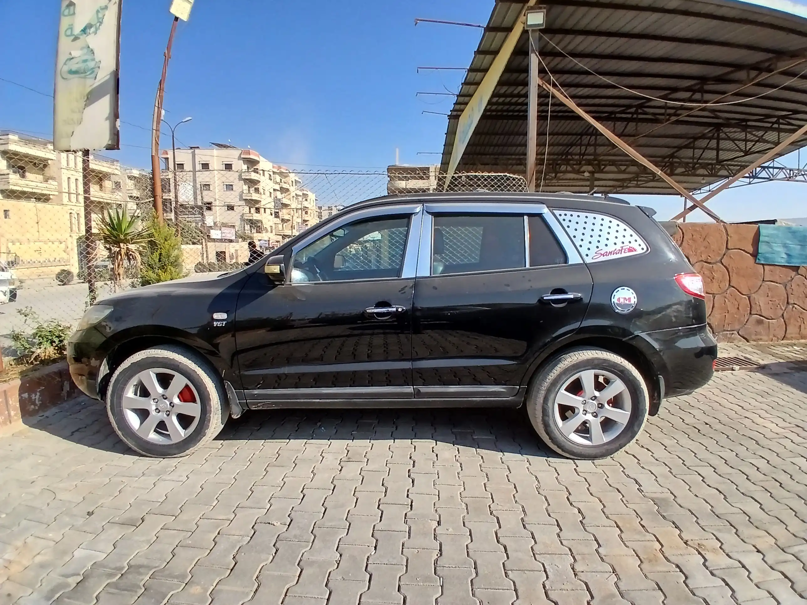 kilometrage car sale hyundai santa fe mlx suv used 2007 aleppo mi image