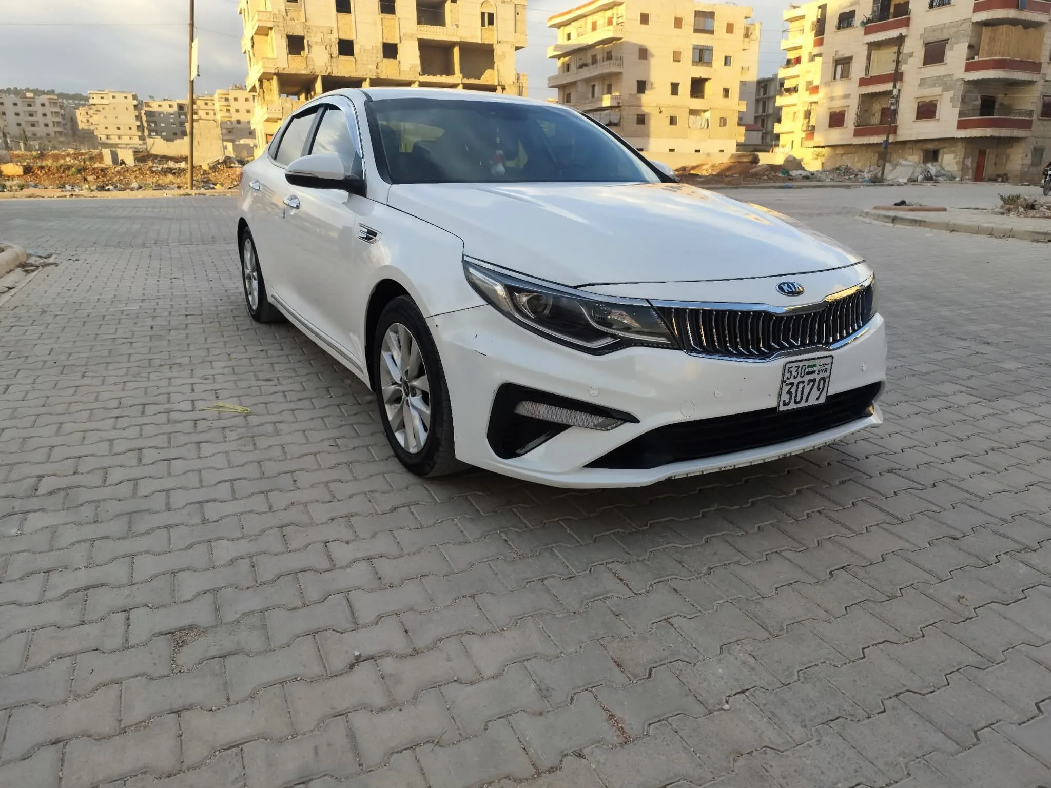kilometrage car sale kia k5 standard sedan used 2018 aleppo pc image