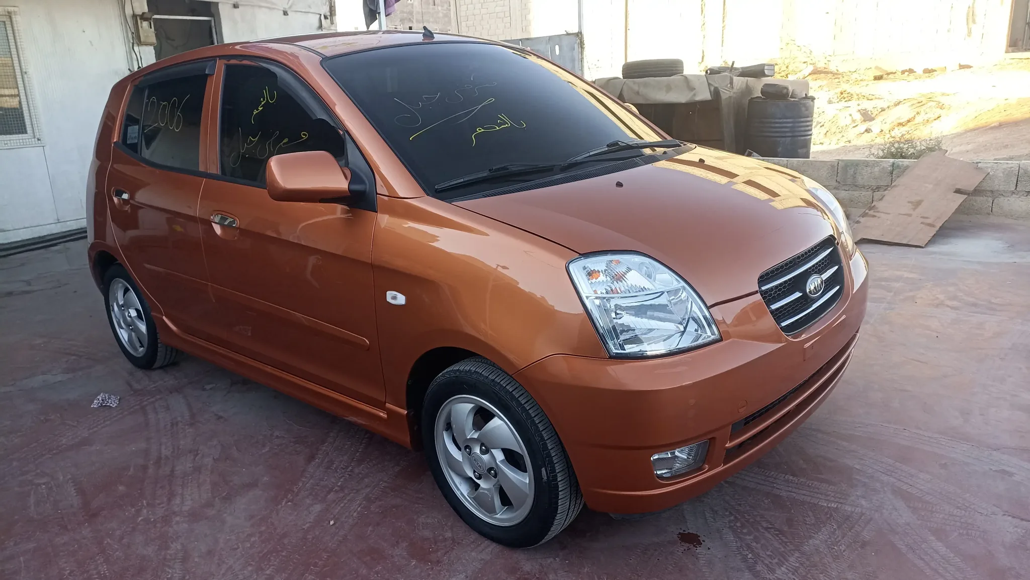 kilometrage car sale kia morning lx hatchback used 2006 ed image