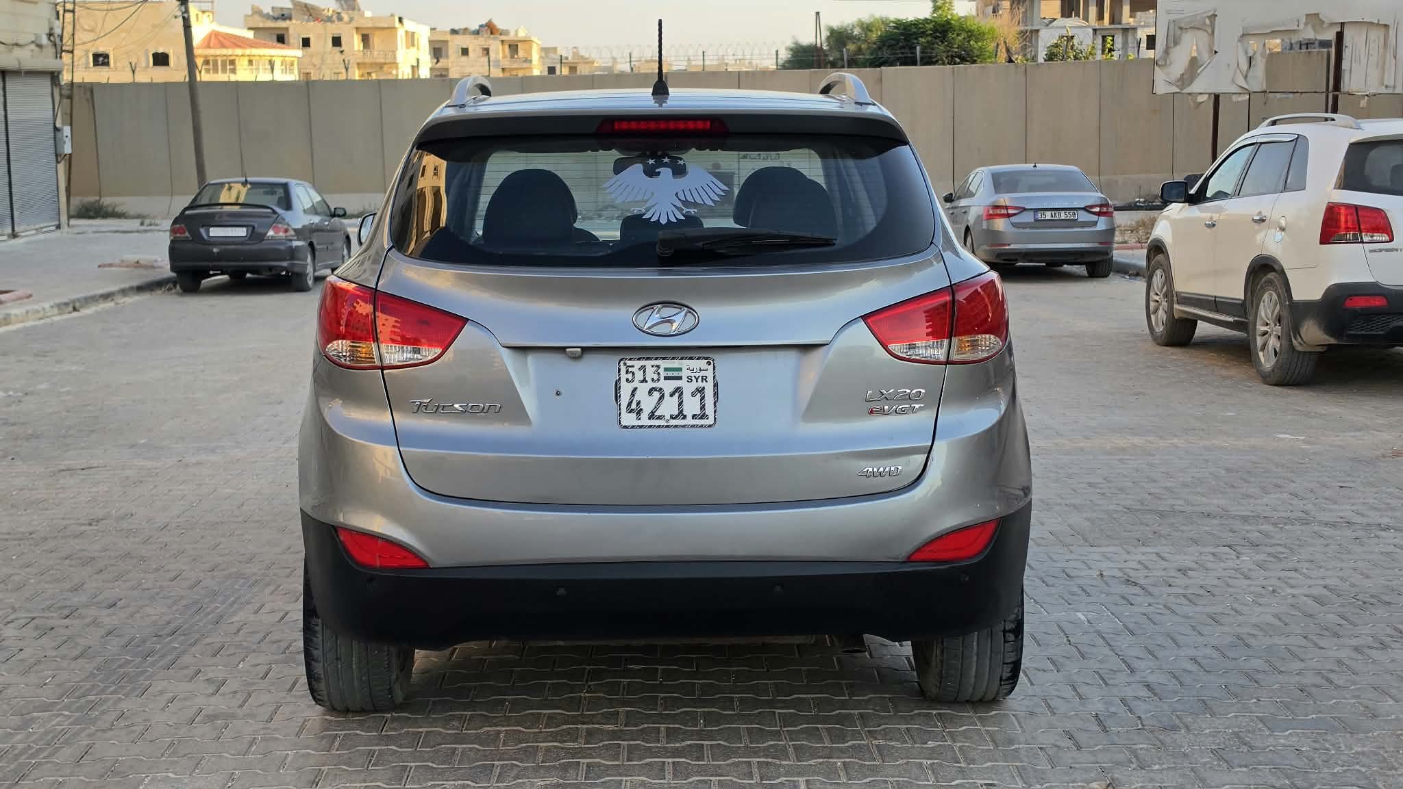 kilometrage car sale hyundai tucson lx20 evgt suv used 2010 aleppo cf image