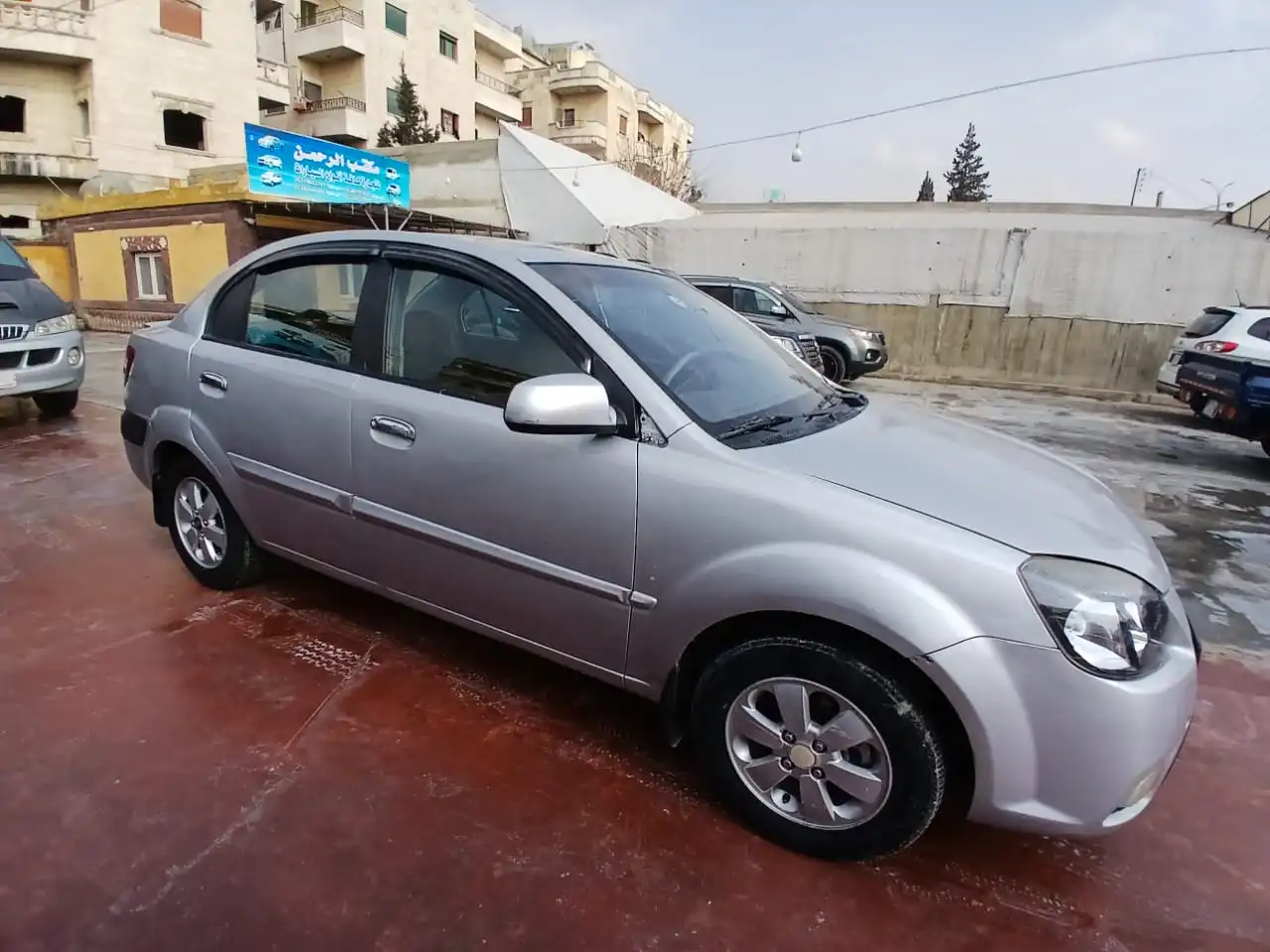kilometrage car sale kia rio s sedan 2011 aleppo vu image