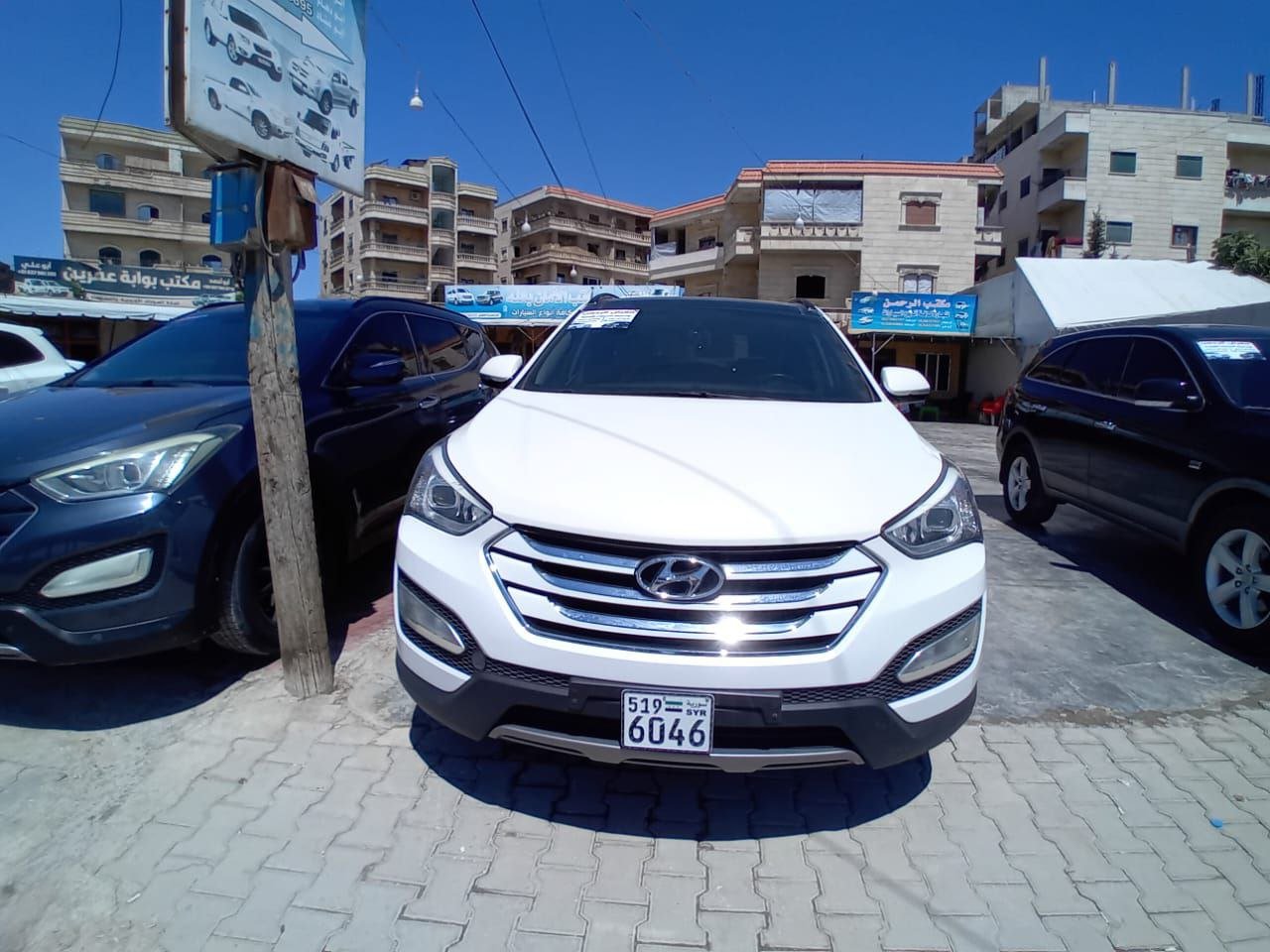 kilometrage car sale hyundai santa fe evgt suv used 2015 aleppo ah image