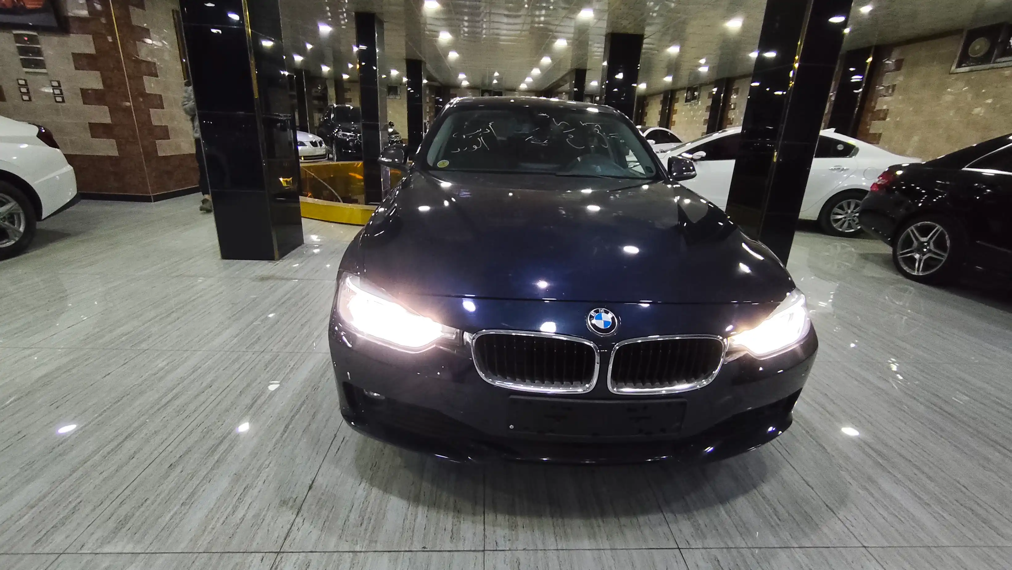 kilometrage car sale bmw 3 series 320 sedan used 2015 aleppo on image