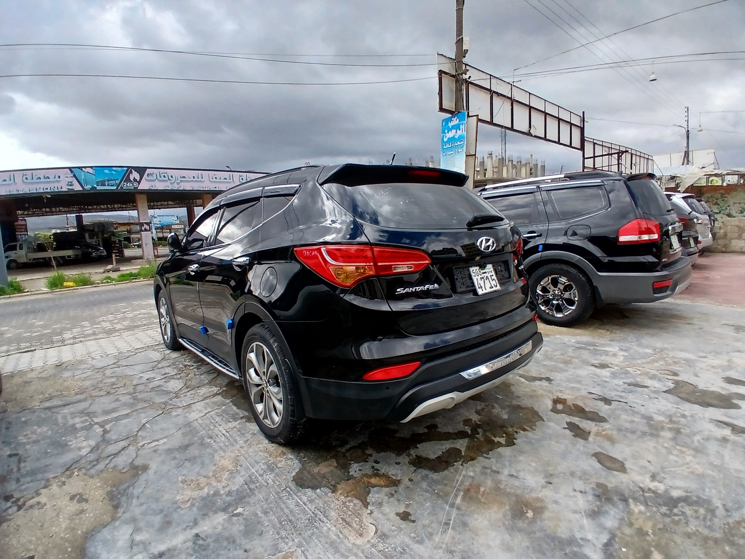 kilometrage car sale hyundai santa fe evgt suv used 2013 aleppo im image