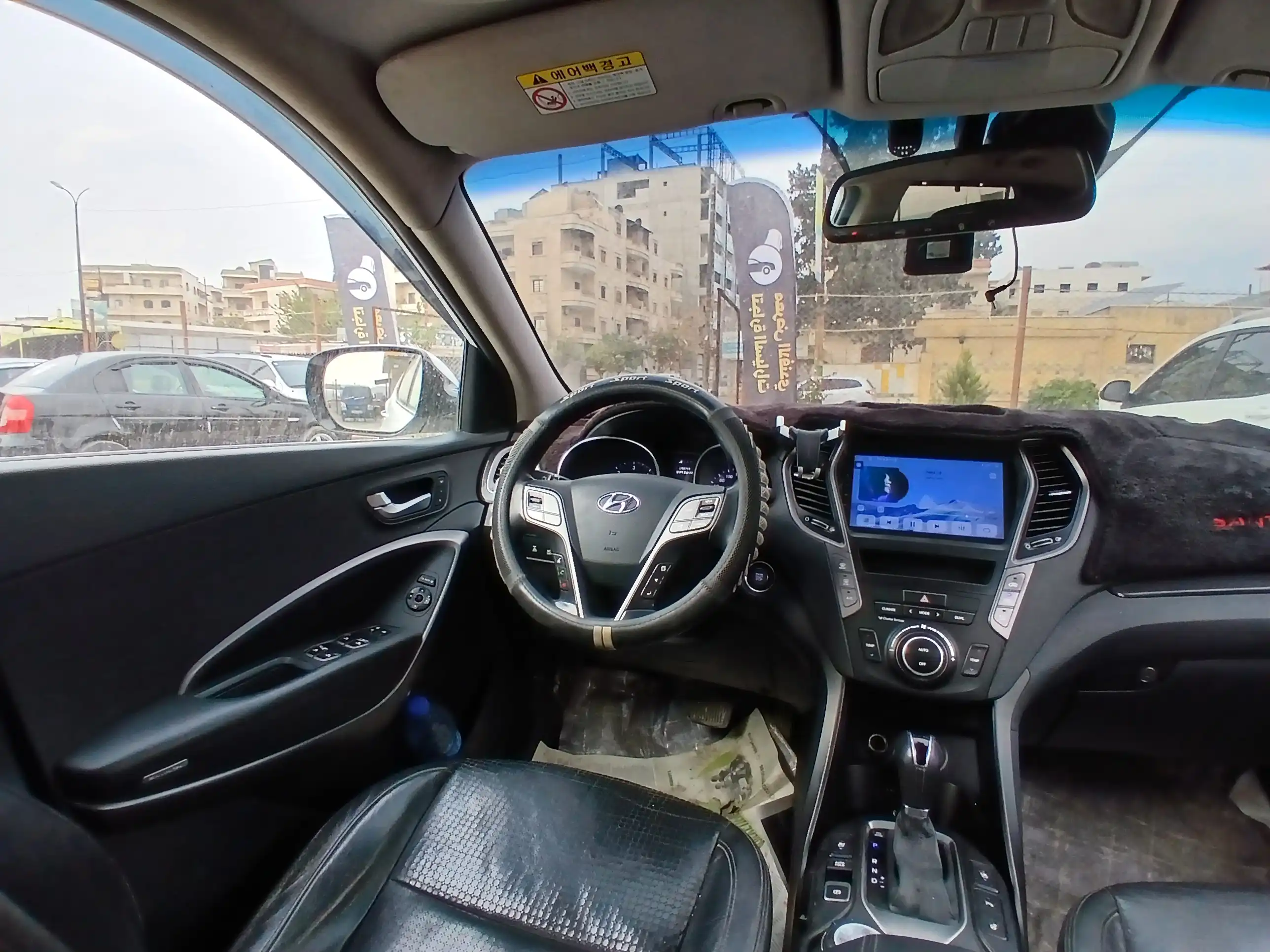 kilometrage car sale hyundai santa fe evgt suv used 2012 aleppo kd image