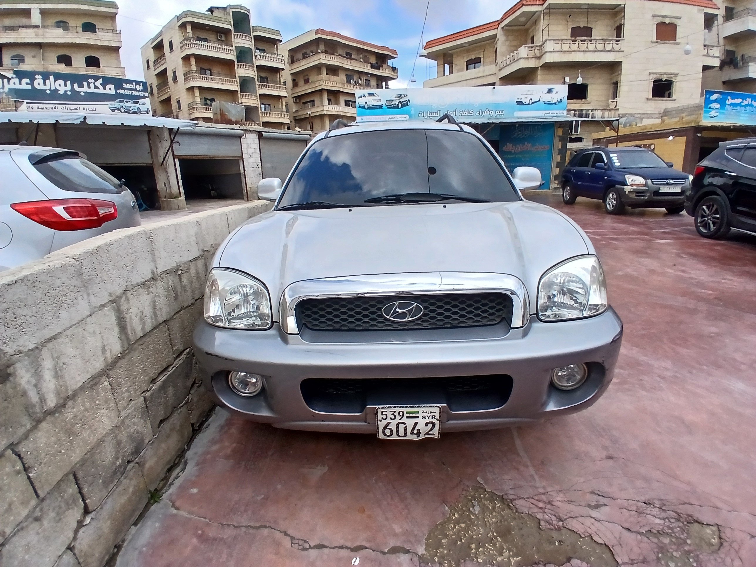 kilometrage car sale hyundai santa fe gold suv used 2004 aleppo ti image
