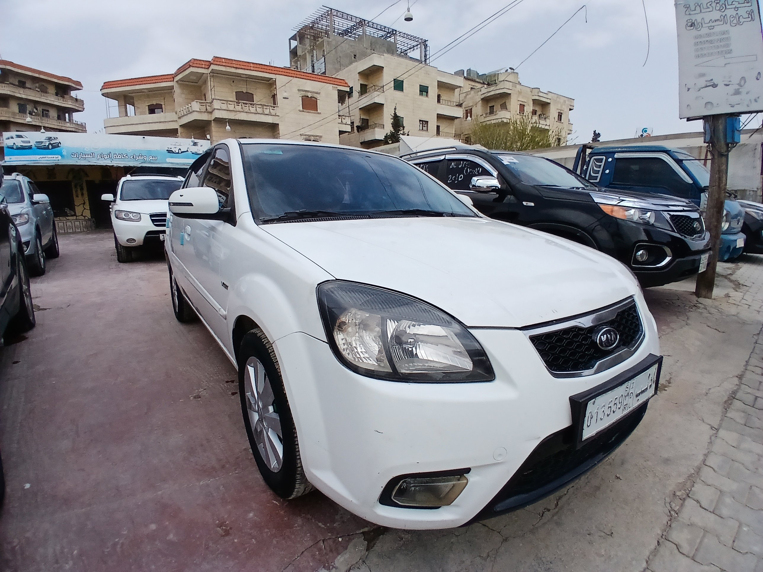 kilometrage car sale kia rio ex sedan used 2011 aleppo pn image