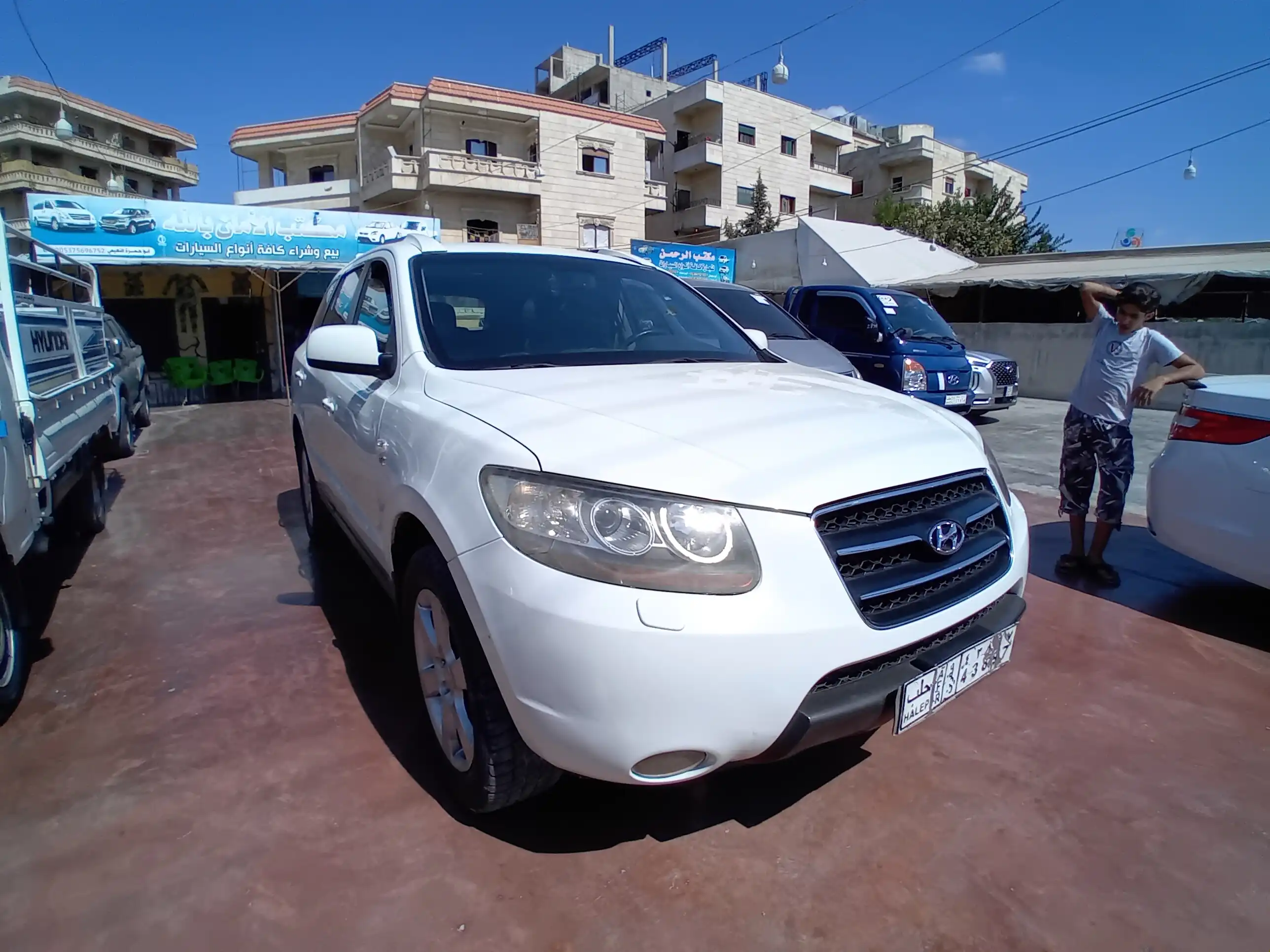 kilometrage car sale hyundai santa fe slx suv used 2005 aleppo vy image