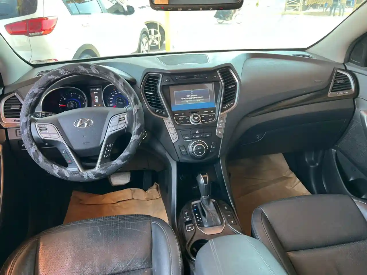 kilometrage car sale hyundai santa fe evgt suv 2014 aleppo wv image