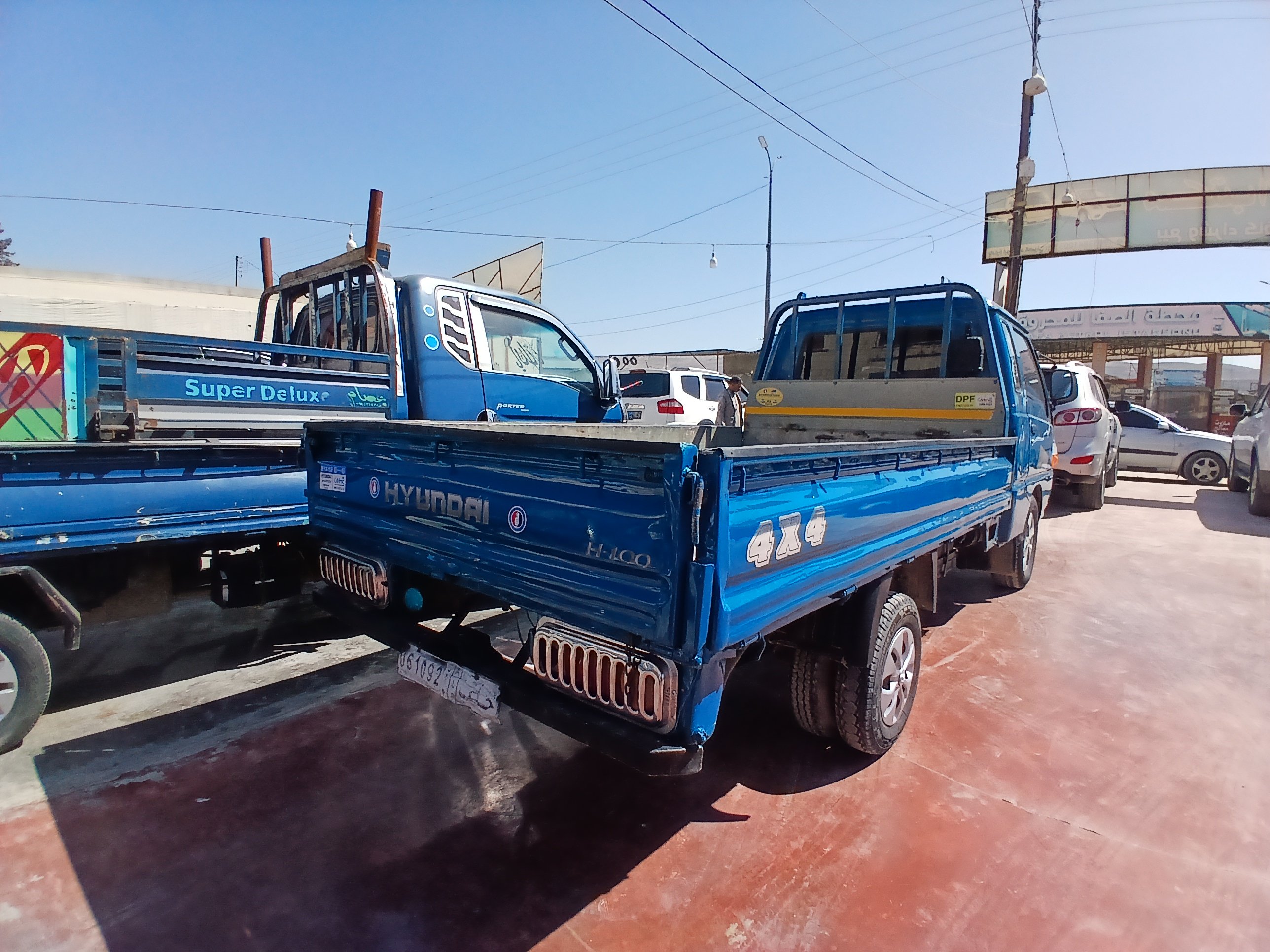 kilometrage car sale hyundai porter ii 2 crdi cargo truck used 1998 aleppo xy image