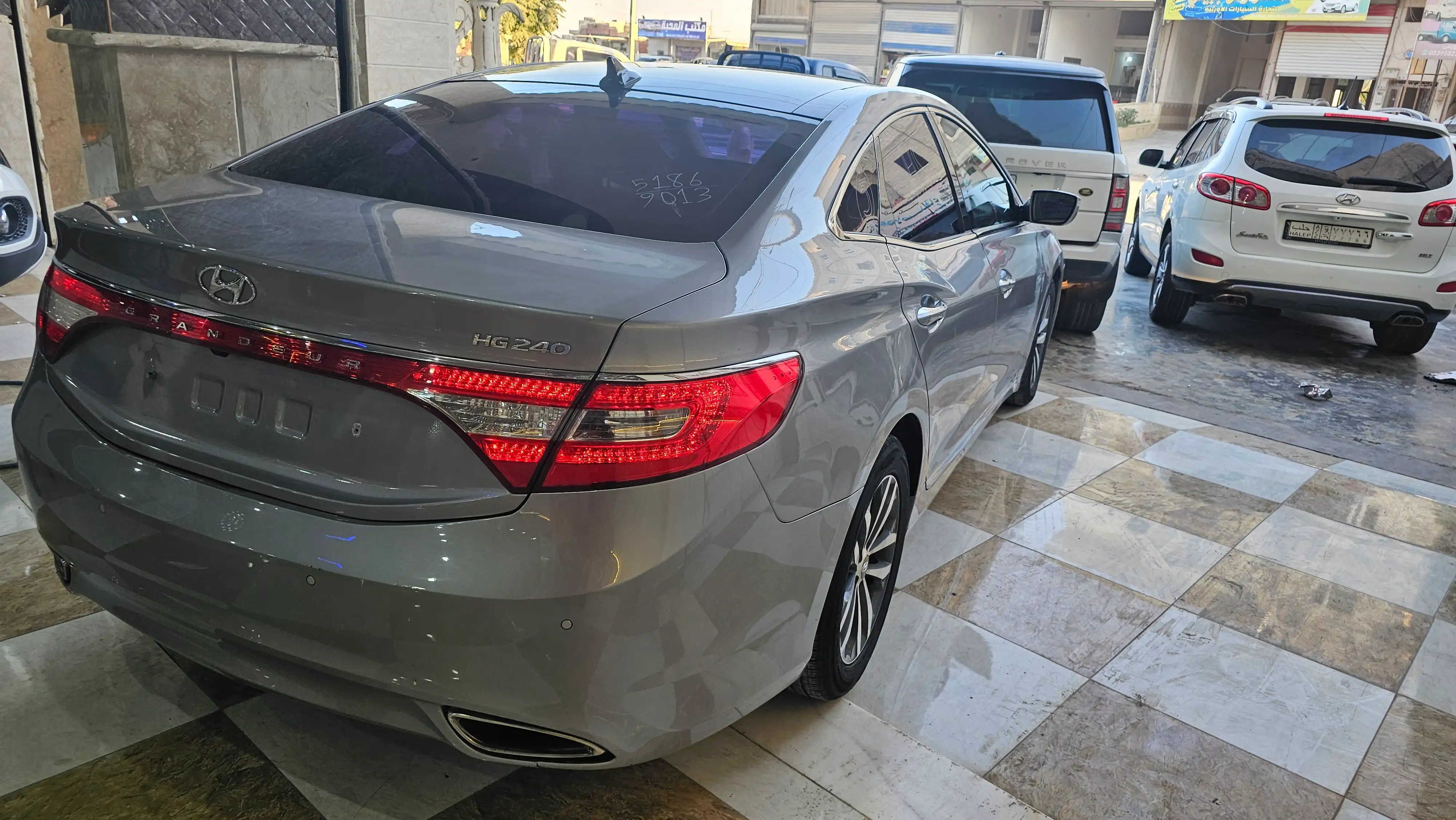 kilometrage car sale hyundai grandeur hg 240 sedan used 2012 aleppo kp image