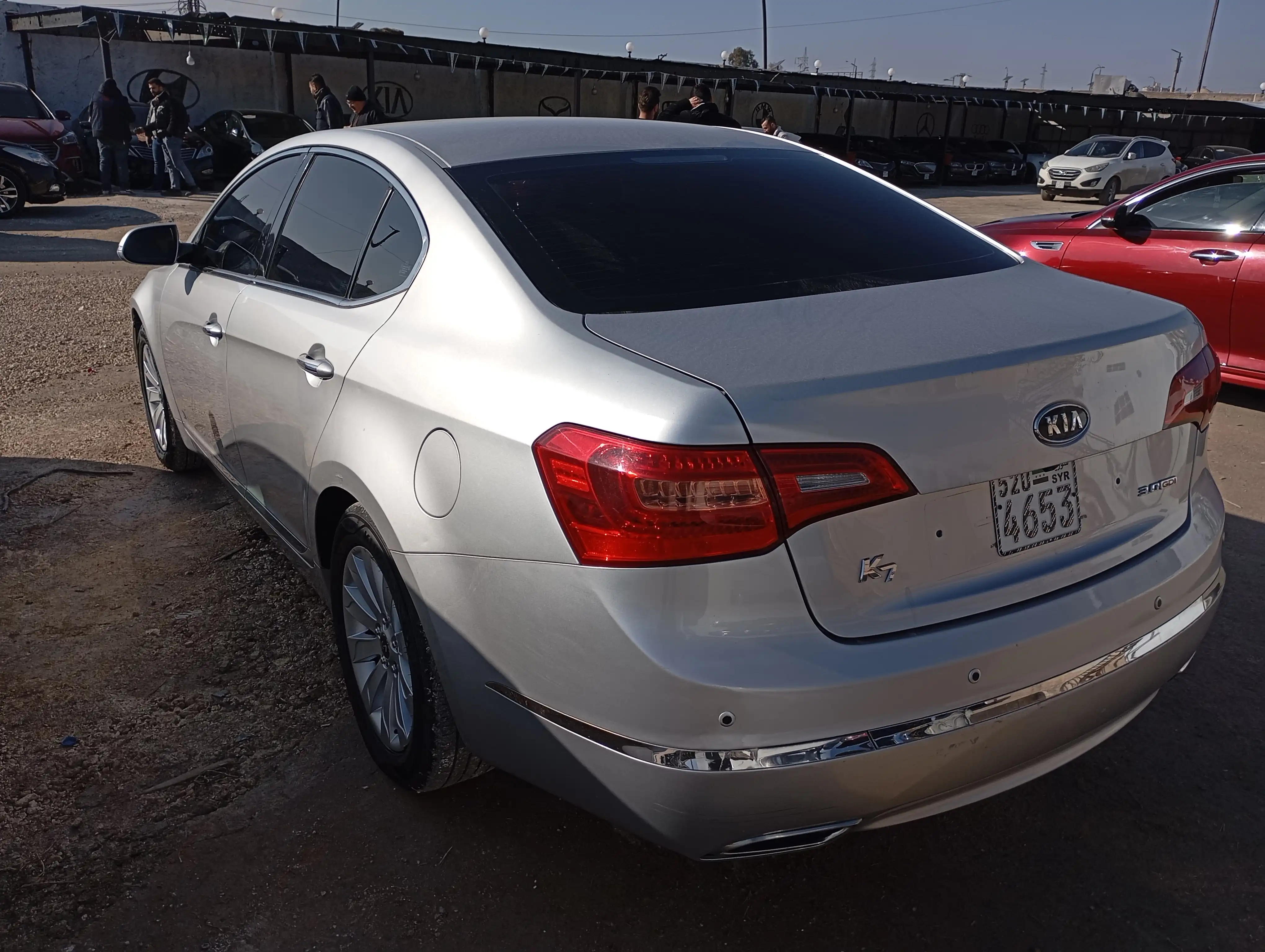 kilometrage car sale kia k7 standard sedan used 2012 aleppo aq image